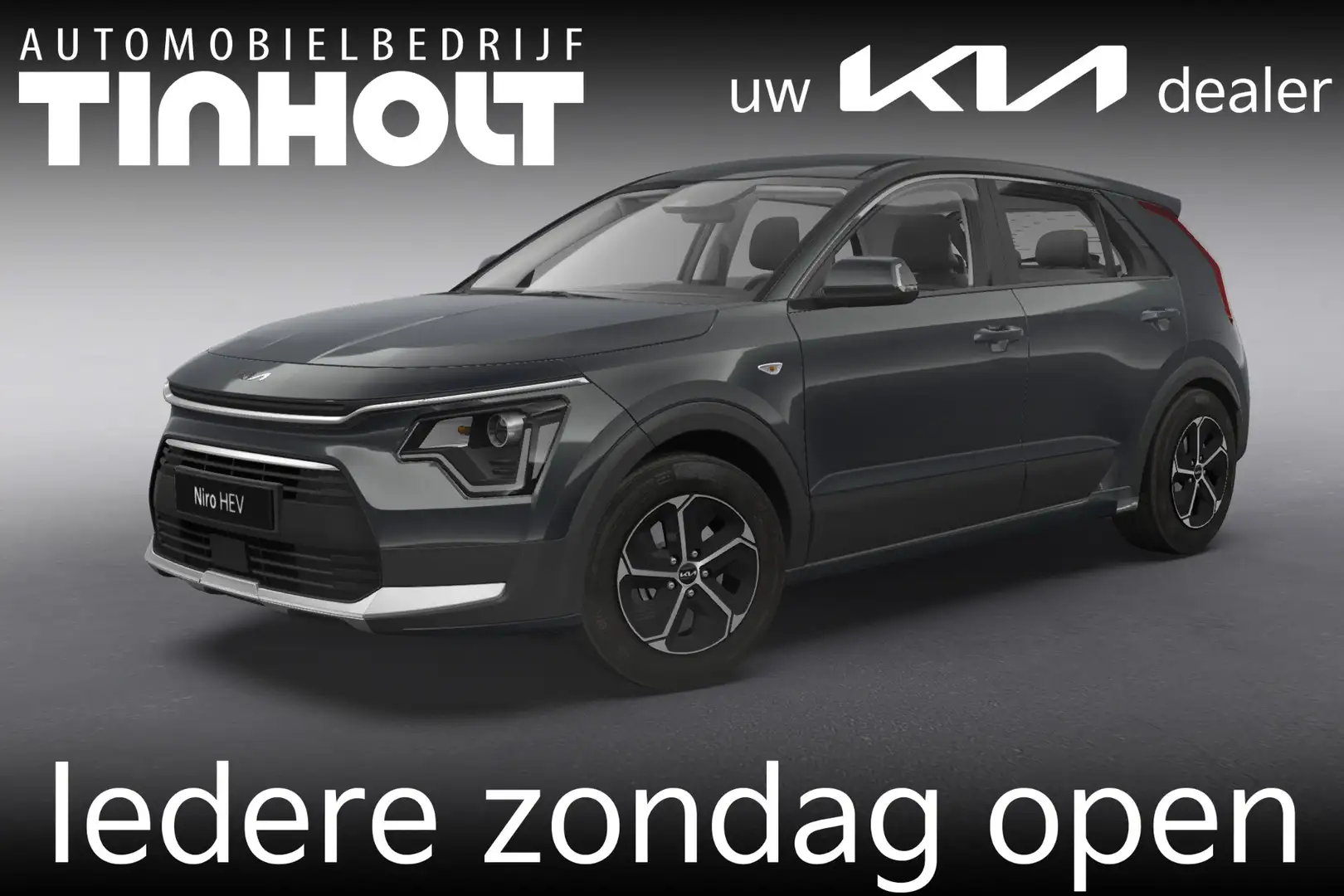 Kia Niro 1.6 GDi Hybrid ComfortLine - Direct uit voorraad l Grey - 1