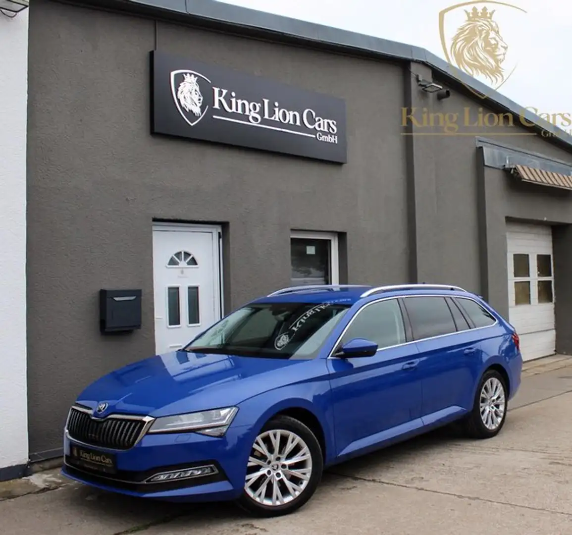 Skoda Superb Combi Premium ACC+MATRIX+MASSAGE+SITZKLIMA Blau - 1