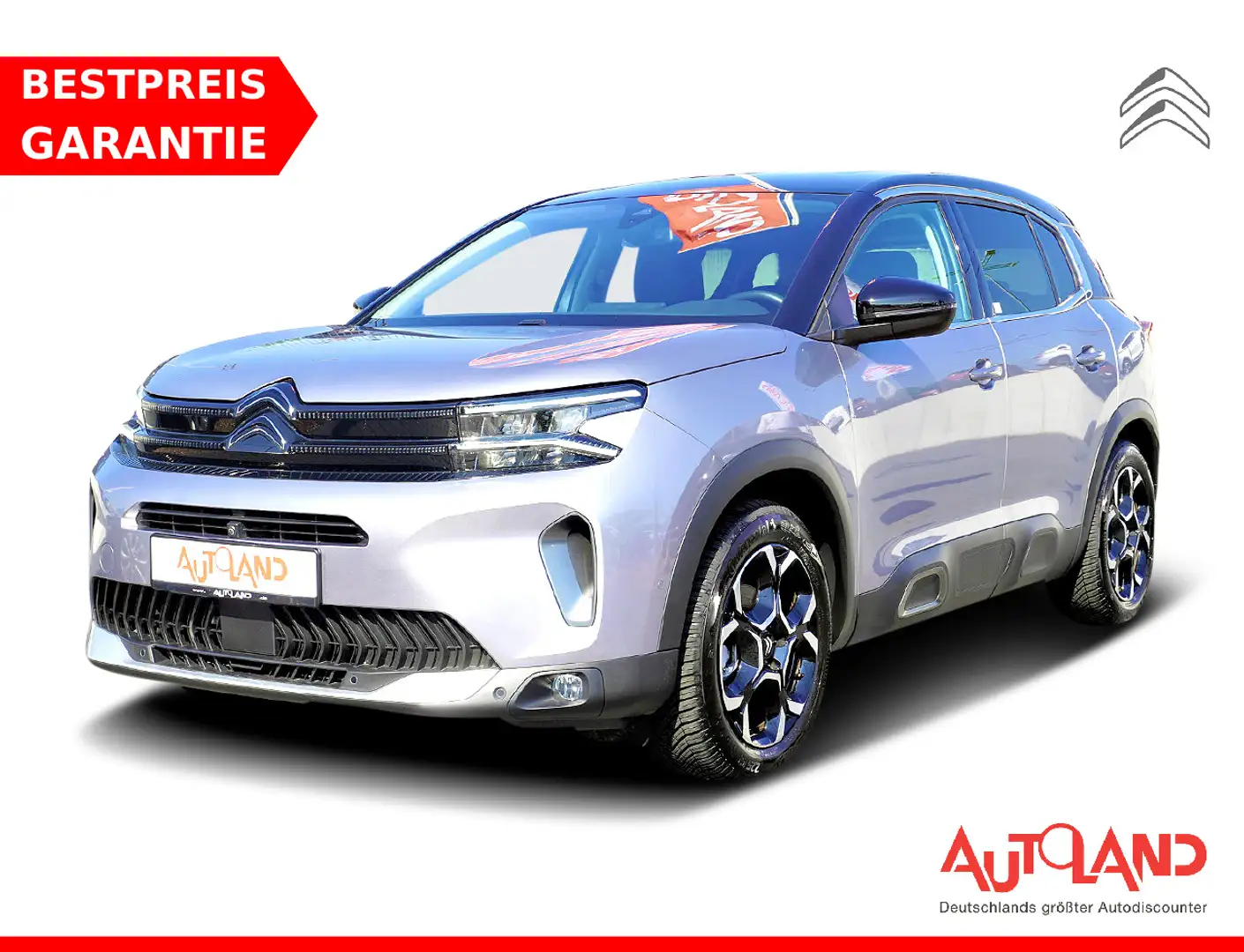 Citroen C5 Aircross 1.2 Totwinkel 360° el. Heckklappe Grau - 1