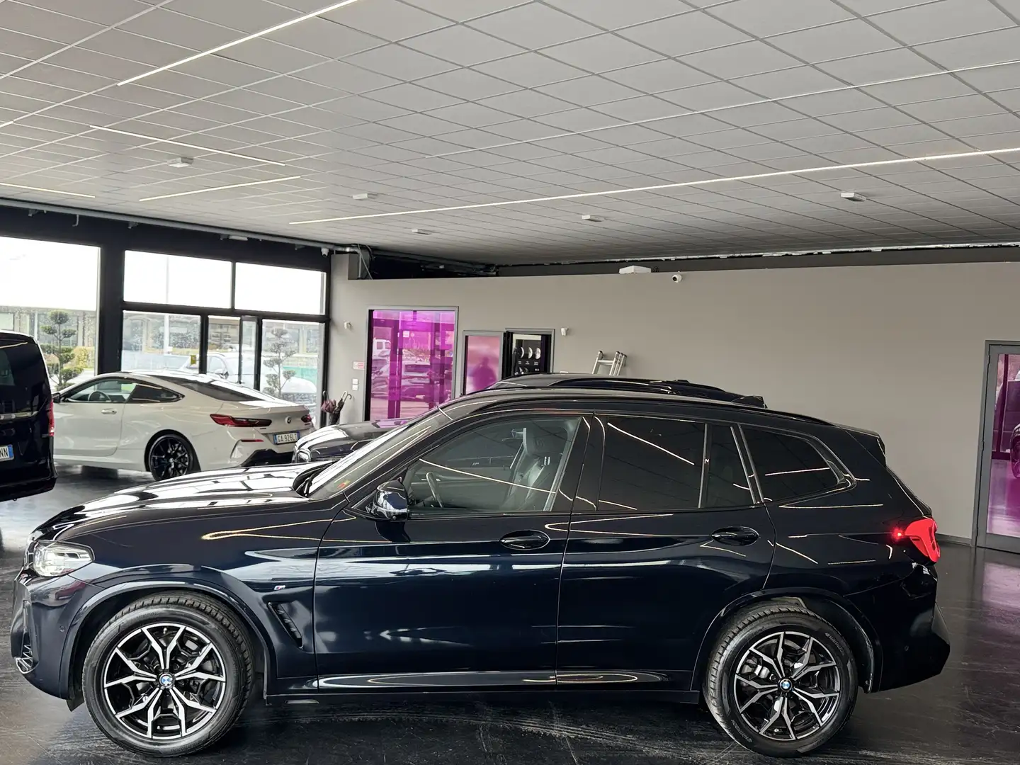 BMW X3 xdrive20d mhev 48V Msport auto Blu/Azzurro - 2