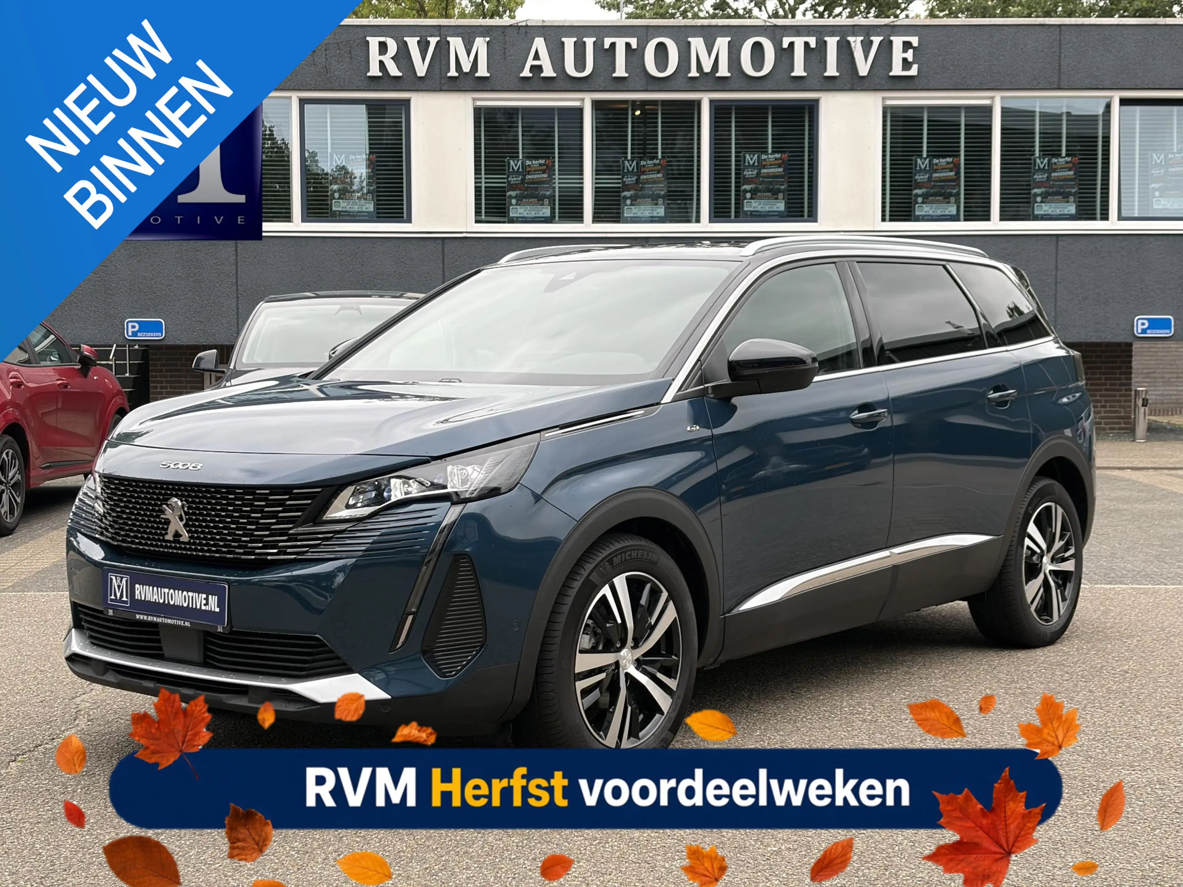 Peugeot 5008 1.2 GT HYBRID 136 7 PERSOONS| VAN:33.900,- VOOR:29