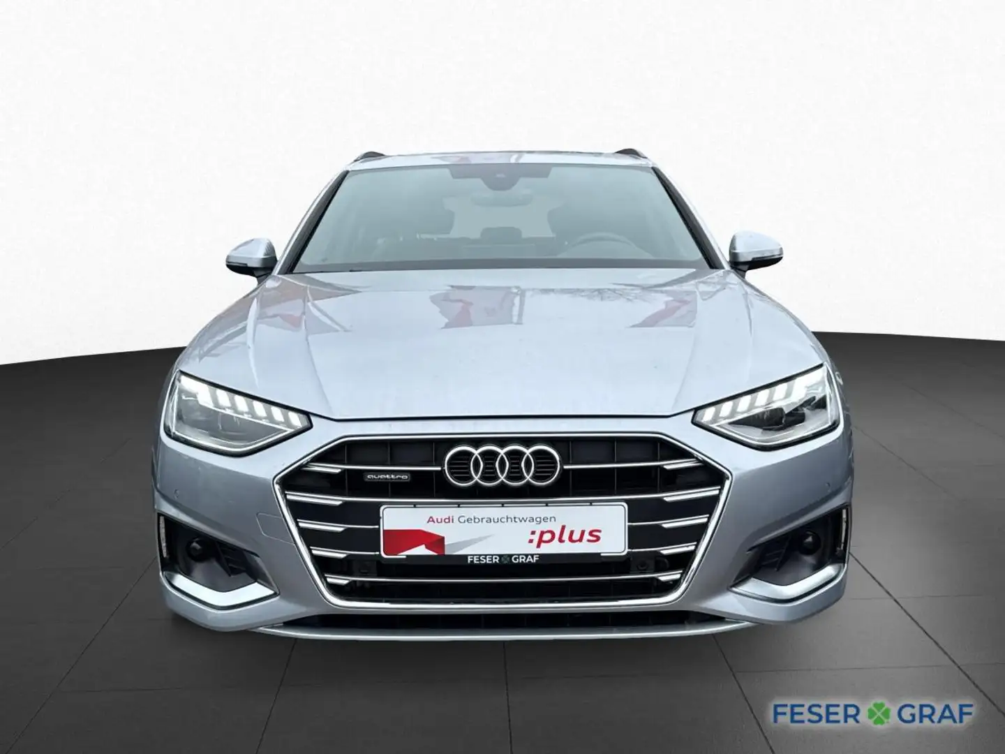 Audi A4 Avant adv 40 TDI qu. S-tro +Pano+LED+ACC+Kame Silber - 2