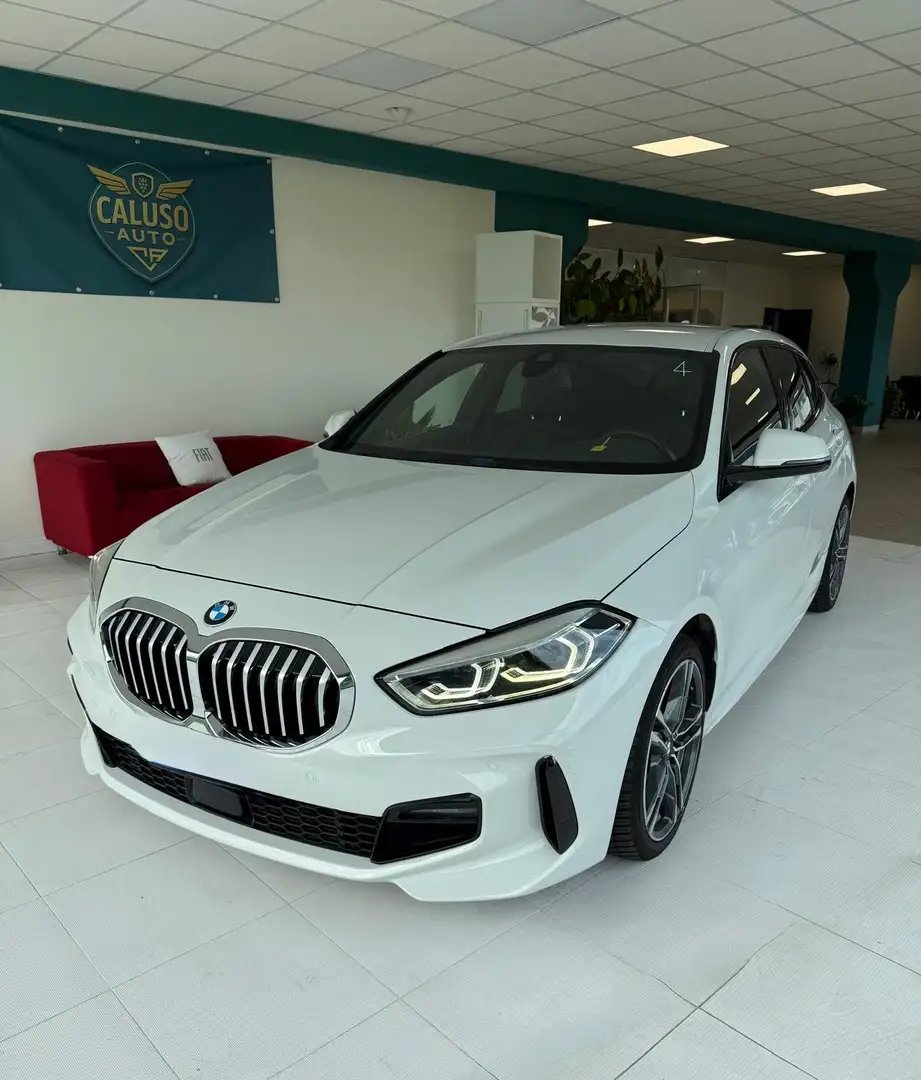 BMW 116 Serie 1 F40 116d Msport auto Blanco - 1