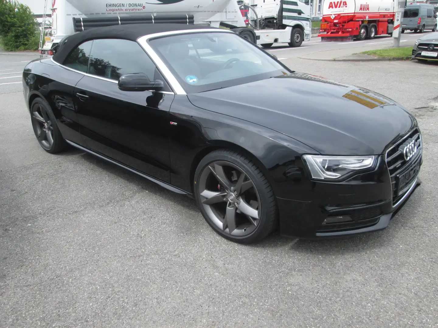 Audi A5 Cabrio 2.0 TDI quattro ~ S-Line ~ Nero - 2