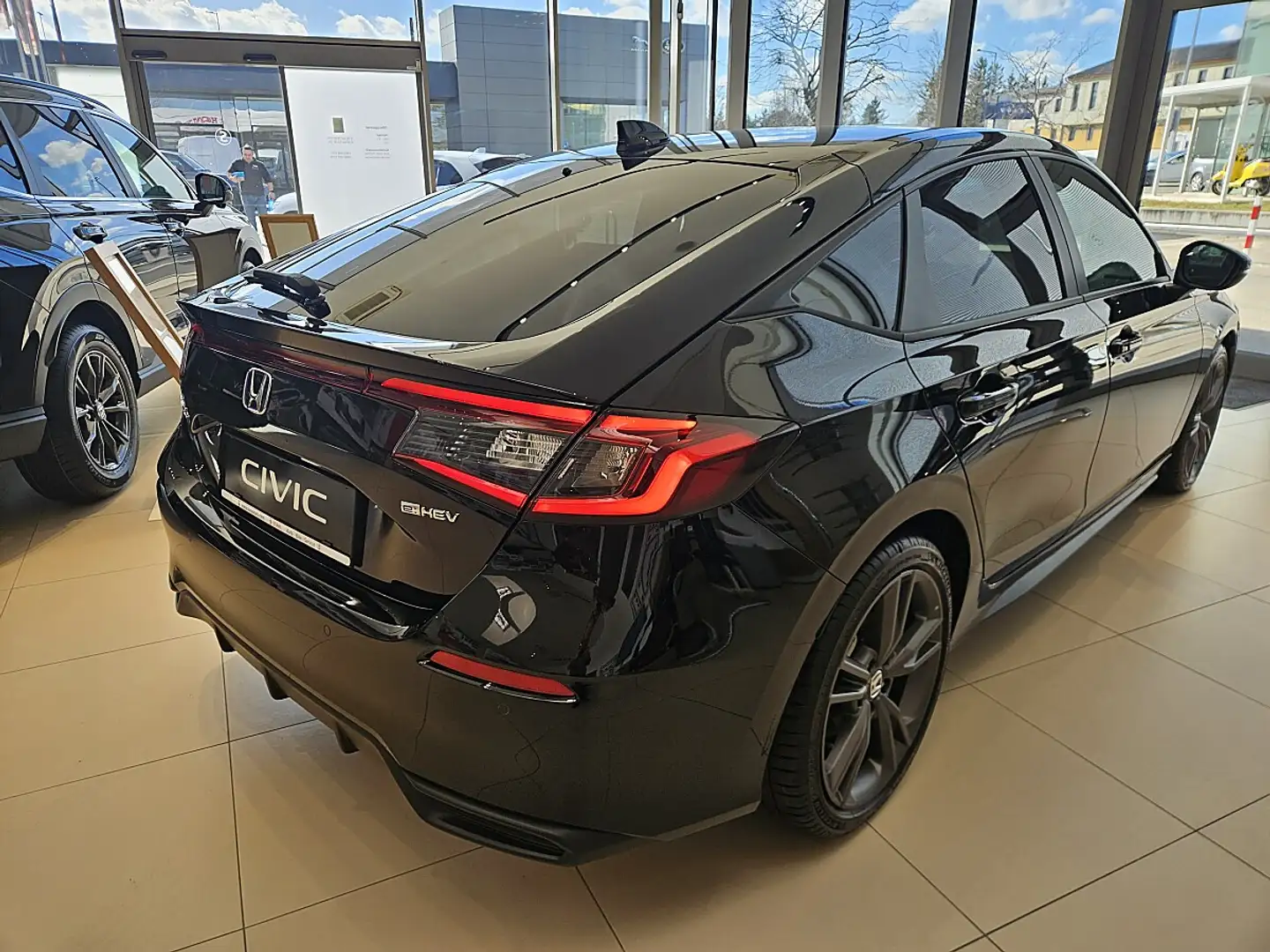 Honda Civic Hybrid Sport Aut. | Auto Stahl Wien 23 Schwarz - 2
