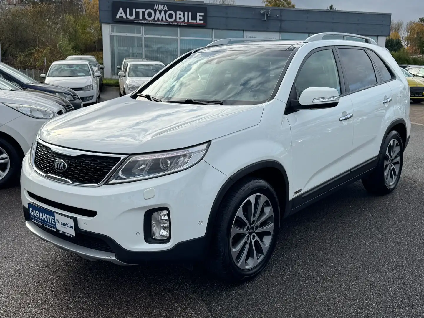 Kia Sorento 4WD Pano Navi Leder Ahk kamer Xenon Weiß - 1