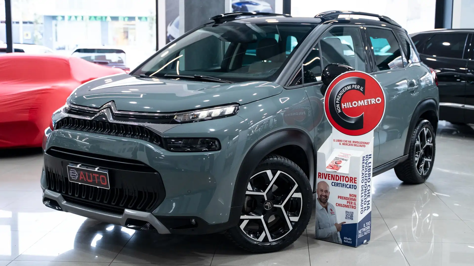 Citroen C3 Aircross 1.5 120 CV BLUEHDI SHINE AUTO PELLE NAVI FULL OPTI Gris - 1