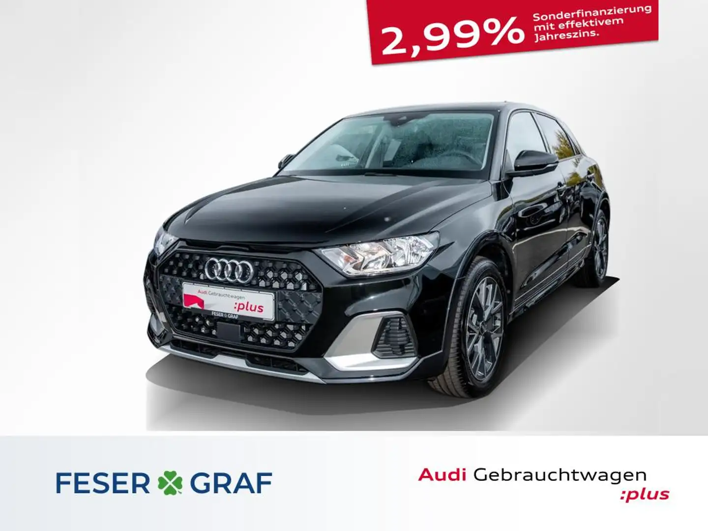 Audi A1 allstreet 150PS/Leder/ACC/CarPlay/virtualC/ Noir - 1