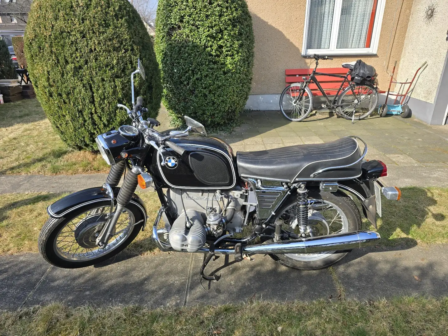 BMW R 75/5 Rentnerfahrzeug Černá - 2