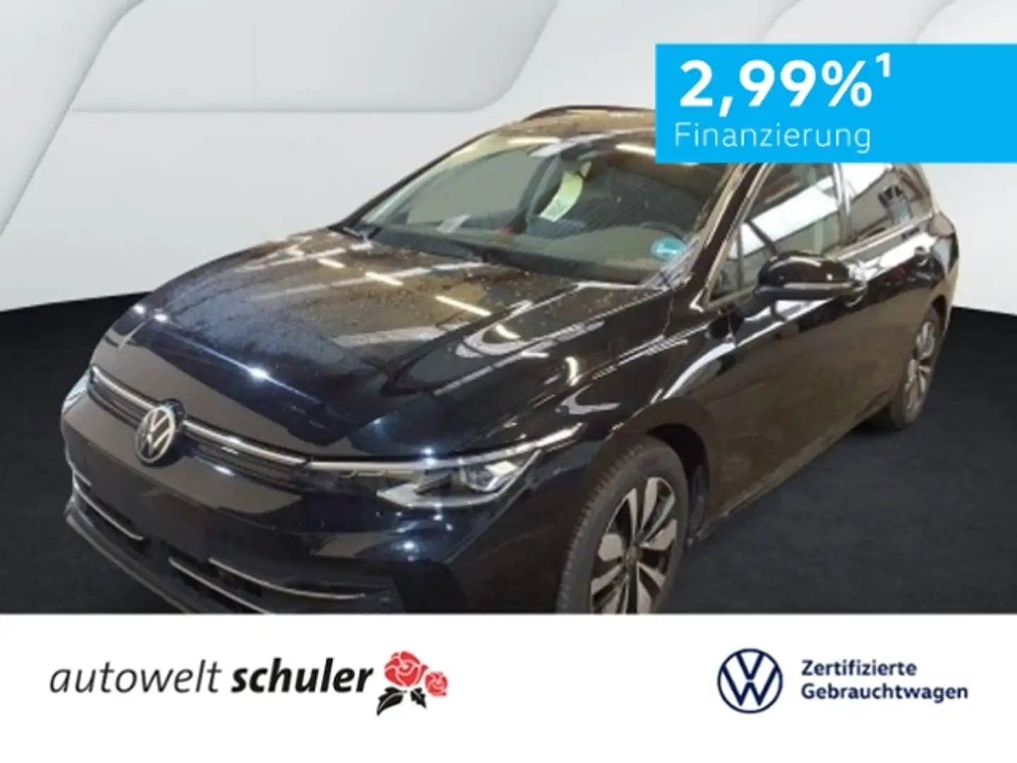 Volkswagen Golf Variant 1,5 eTSI DSG Goal AHK LED Schwarz - 1