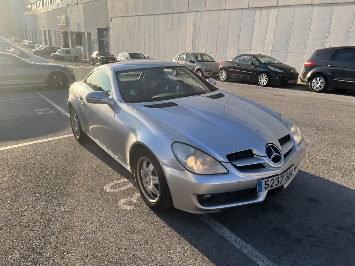 Mercedes-Benz SLK 200 200K Aut. Gris - 1