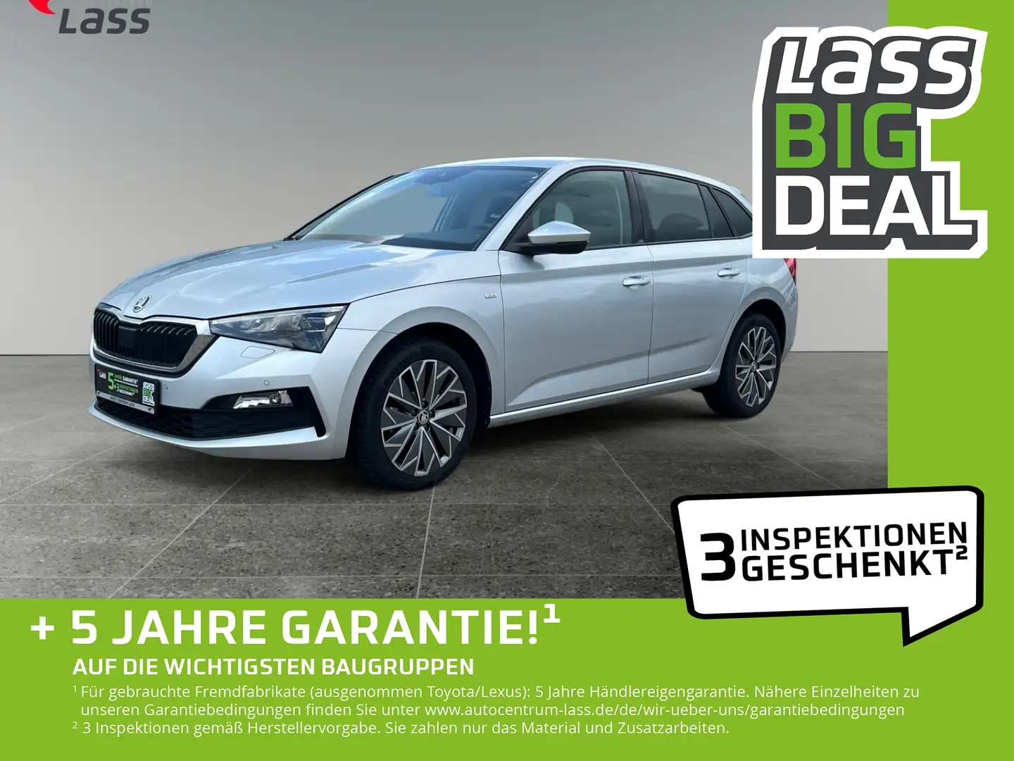 Skoda Scala 1.0 TSI Tour Matrix 2xKlima Fernlichtass. Argent - 1