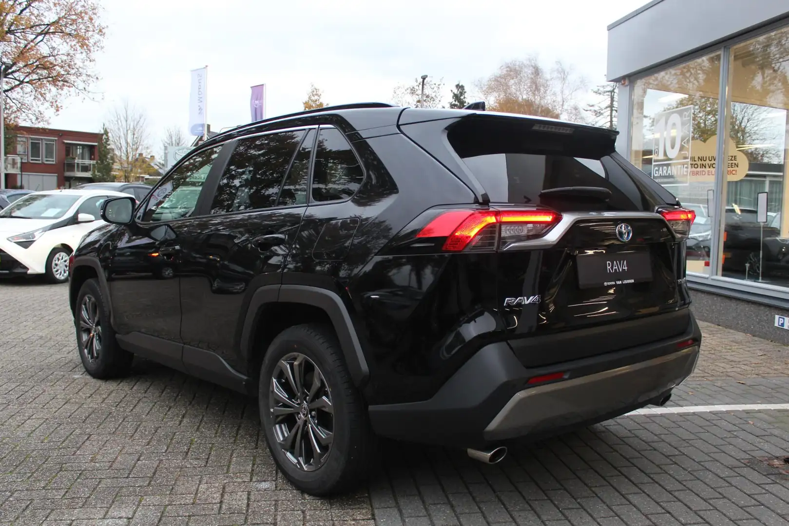 Toyota RAV 4 2.5 HYBRID STYLE STOEL-STUUR & RUITEN WISSER VERW. Schwarz - 2