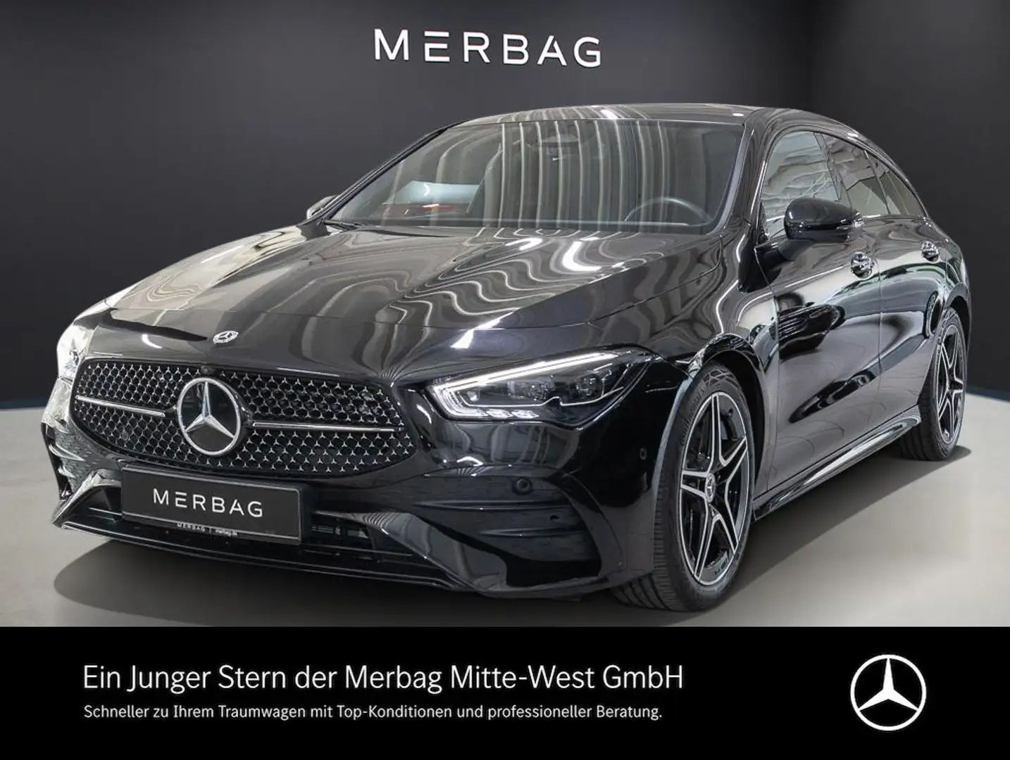 Mercedes-Benz CLA 200 Shooting Brake Pano SpurW W-Paket SpurH Schwarz - 1
