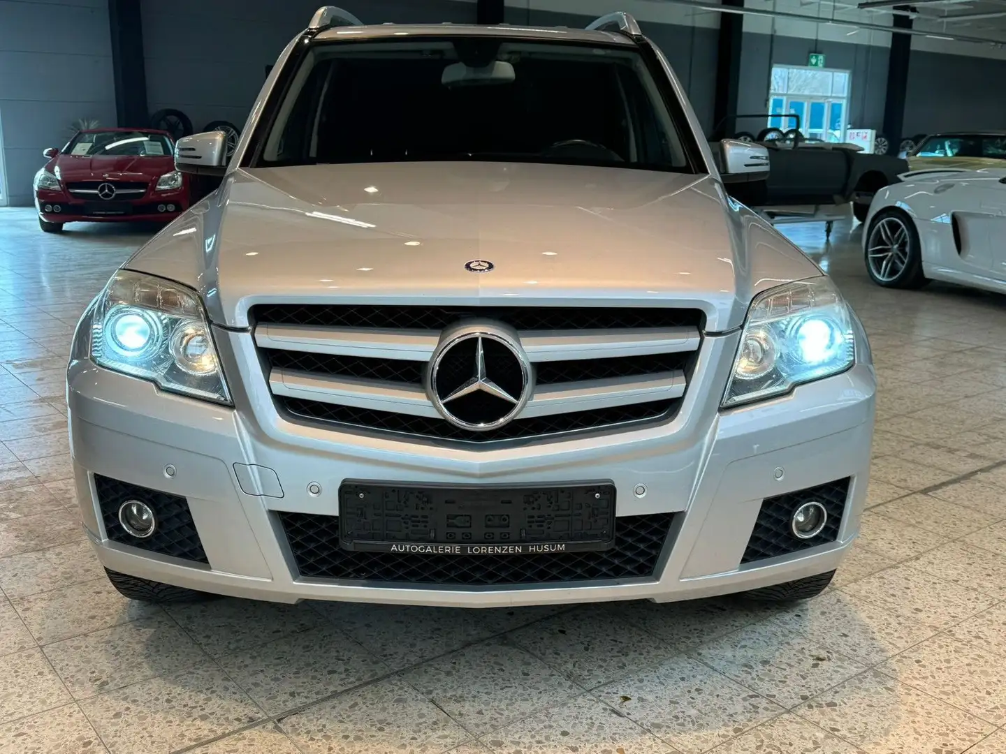 Mercedes-Benz GLK 220 CDI 4Matic AHK Navi PDC Sihzg Tempo PTS Argintiu - 2