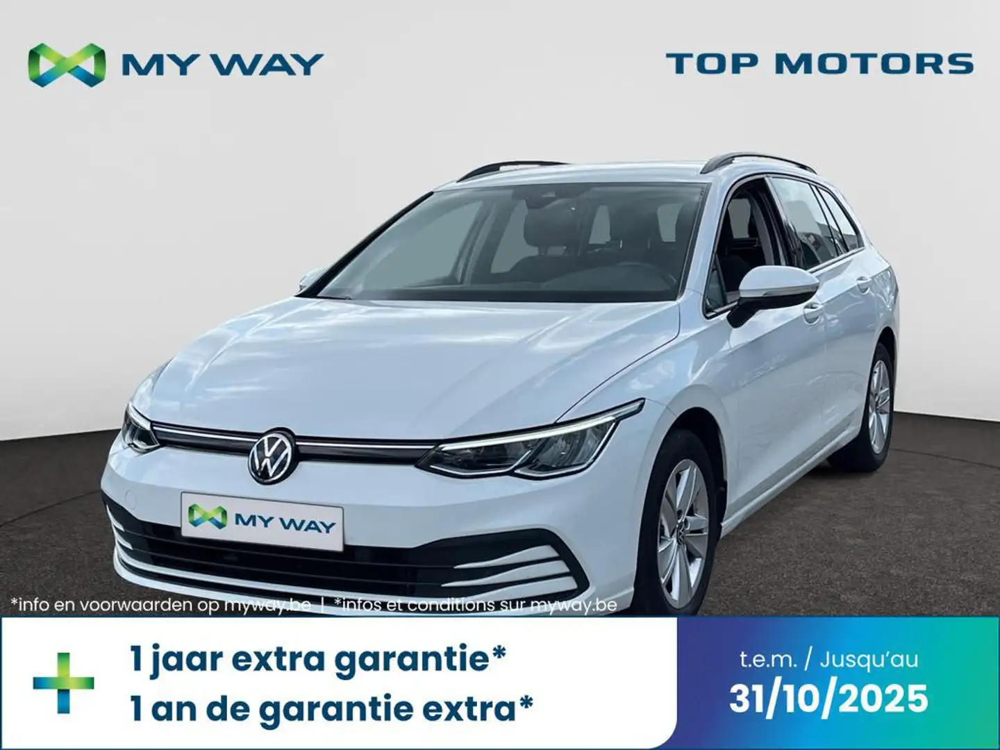 Volkswagen Golf Variant UITZONDERLIJKE STOCKACTIE!!*TOPWAY.BE Blanc - 1