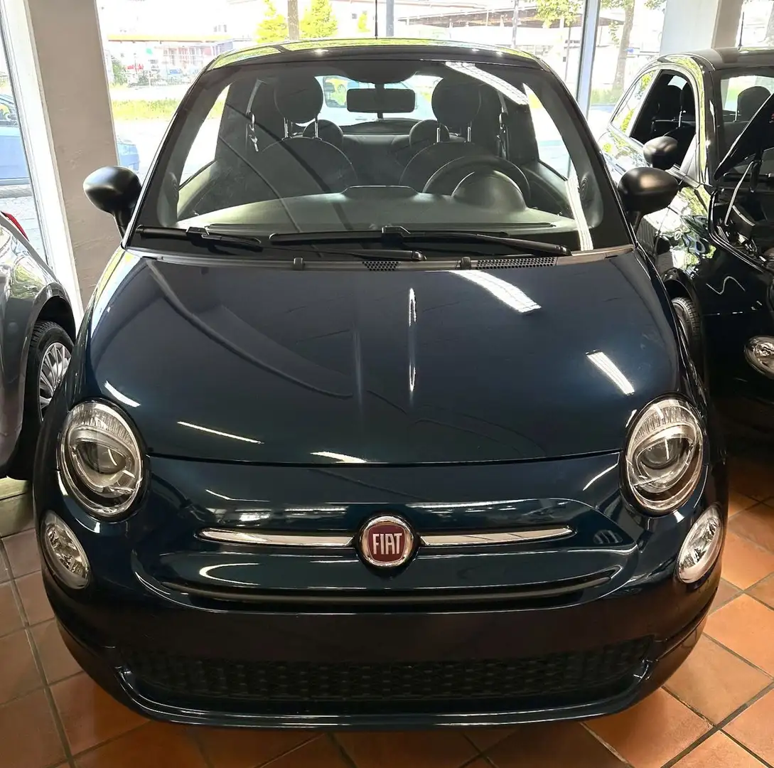 Fiat 500 lounge Blau - 2