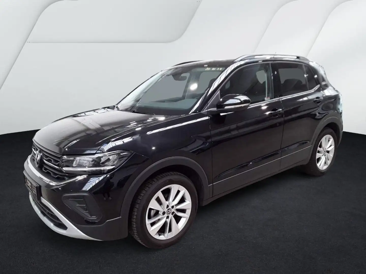 Volkswagen T-Cross 1.0 TSI Goal Navi LED LaneAssist Sitzhzg Schwarz - 2