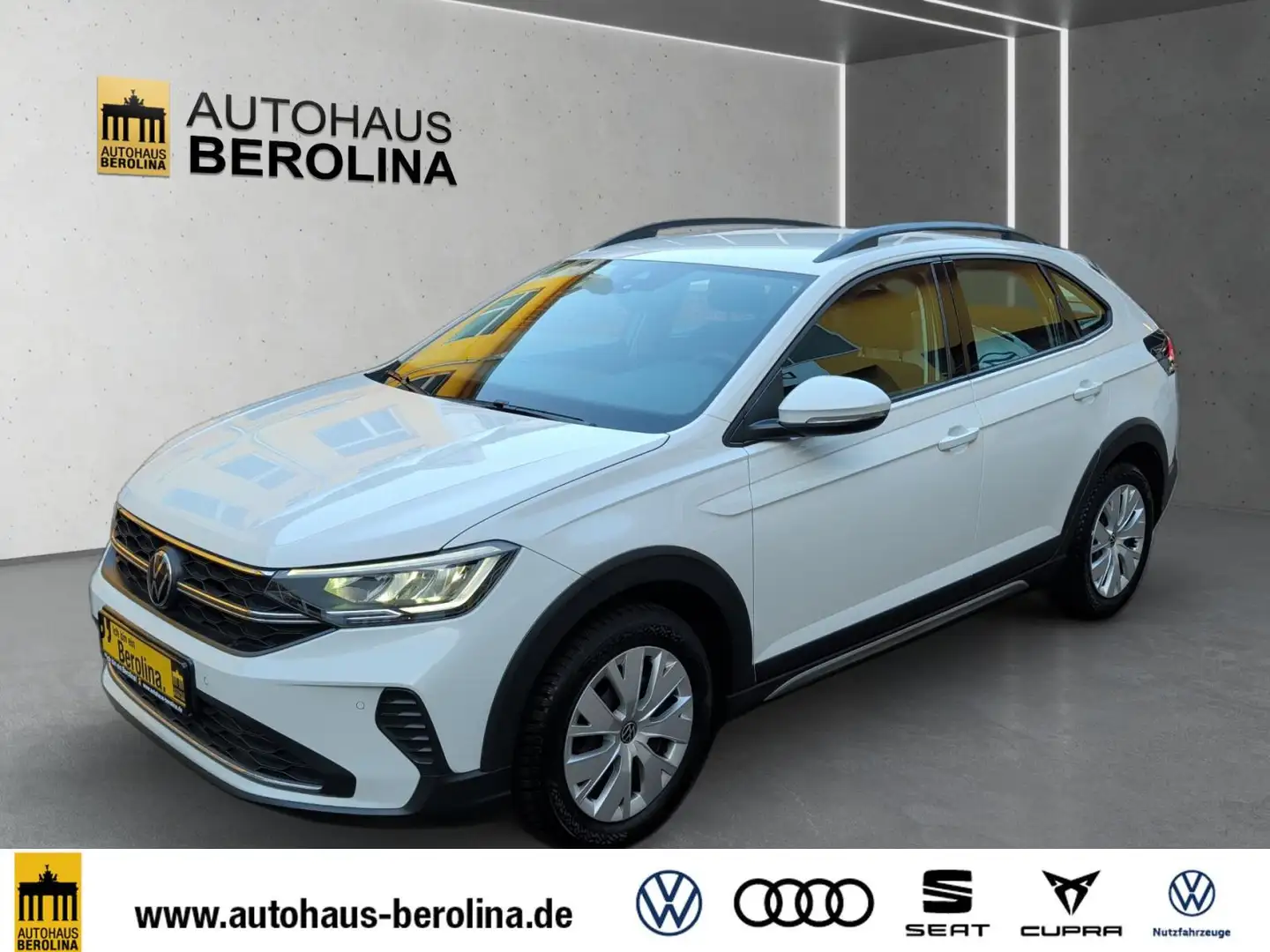 Volkswagen Taigo 1.0 TSI Life *NAV*App-Connect*PDC*LED*SHZ* Weiß - 2