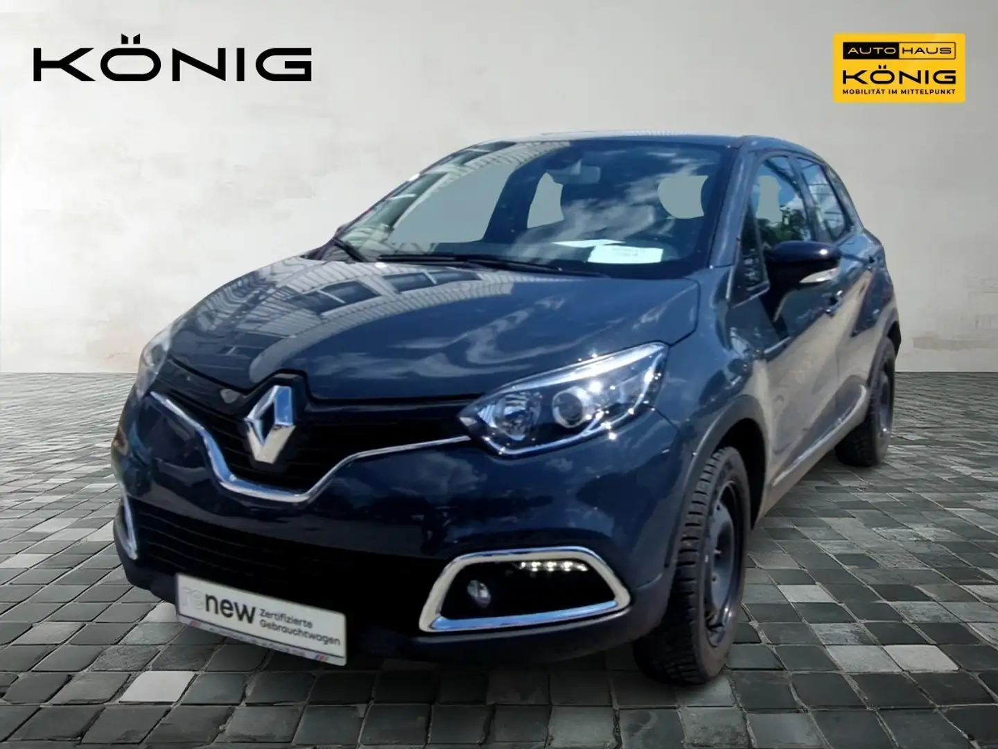 Renault Captur 0.9 TCe 90 eco Intens Klima Navi SHZ Bleu - 1
