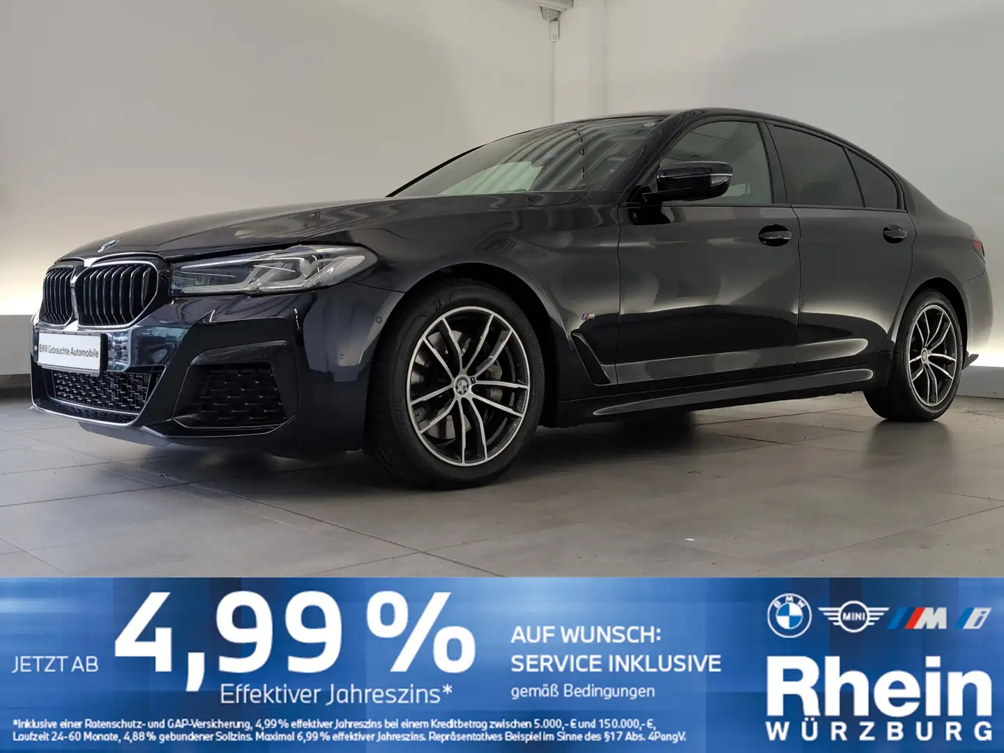 BMW 530 d Limousine M Sportpaket Laser/DAB/SHZ Laser/DAB/S Czarny - 1