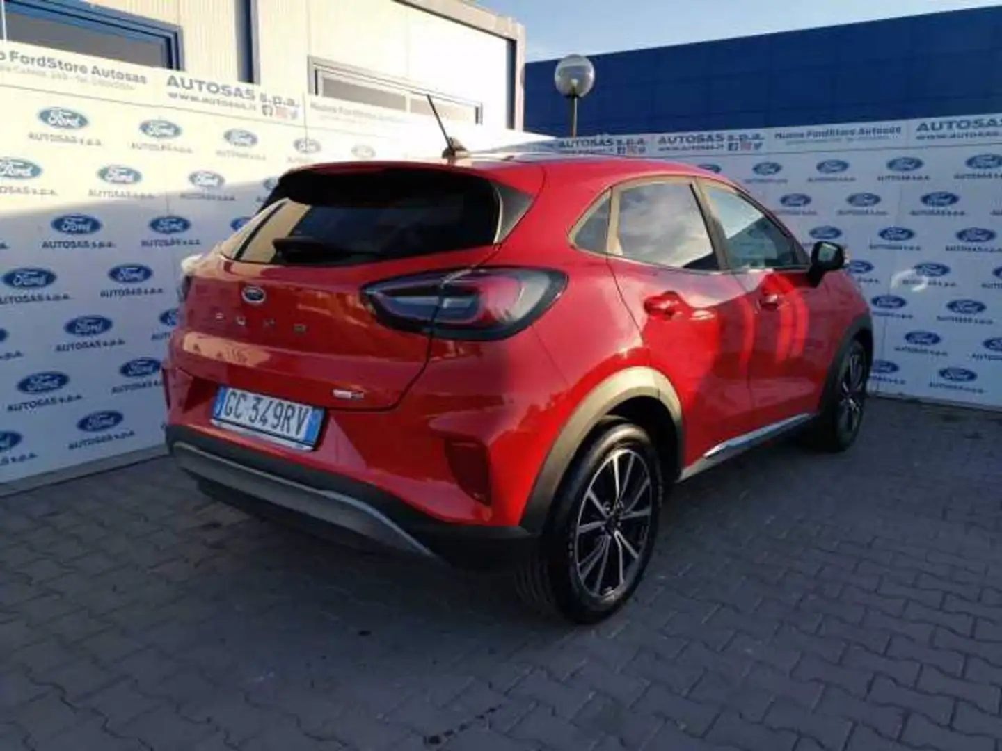 Ford Puma 1.0 EcoBoost Hybrid 125 CV S&S Titanium Rosso - 2
