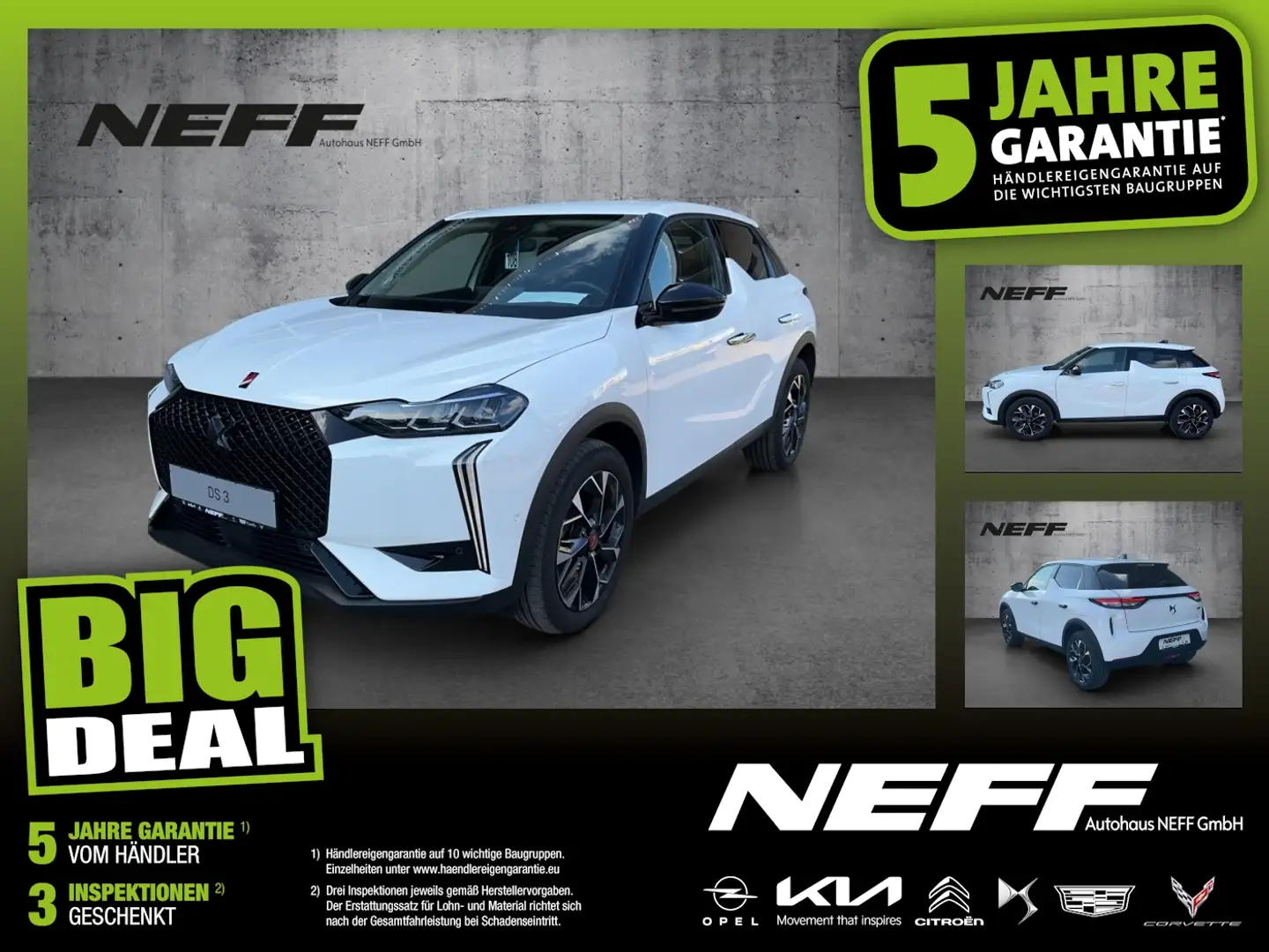 DS Automobiles DS 3 3 PureTech 130 Performance Line Navigation FLA Blanco - 1