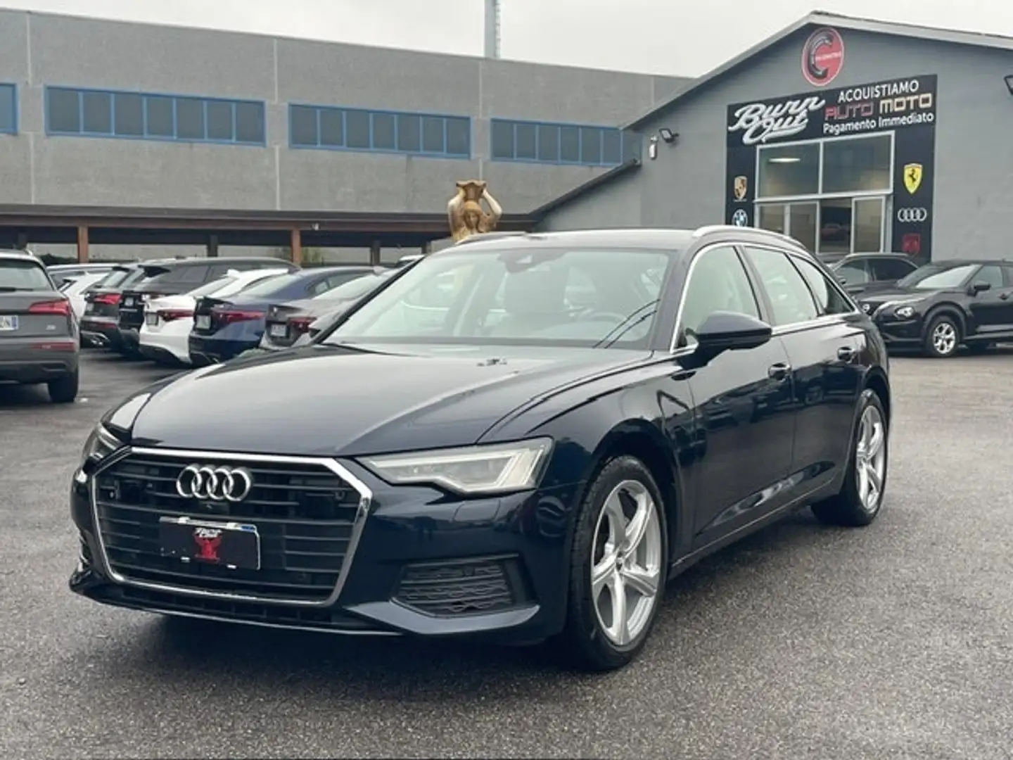 Audi A6 Avant 40 2.0 TDI quattro ultra S tronic Business D Bleu - 1