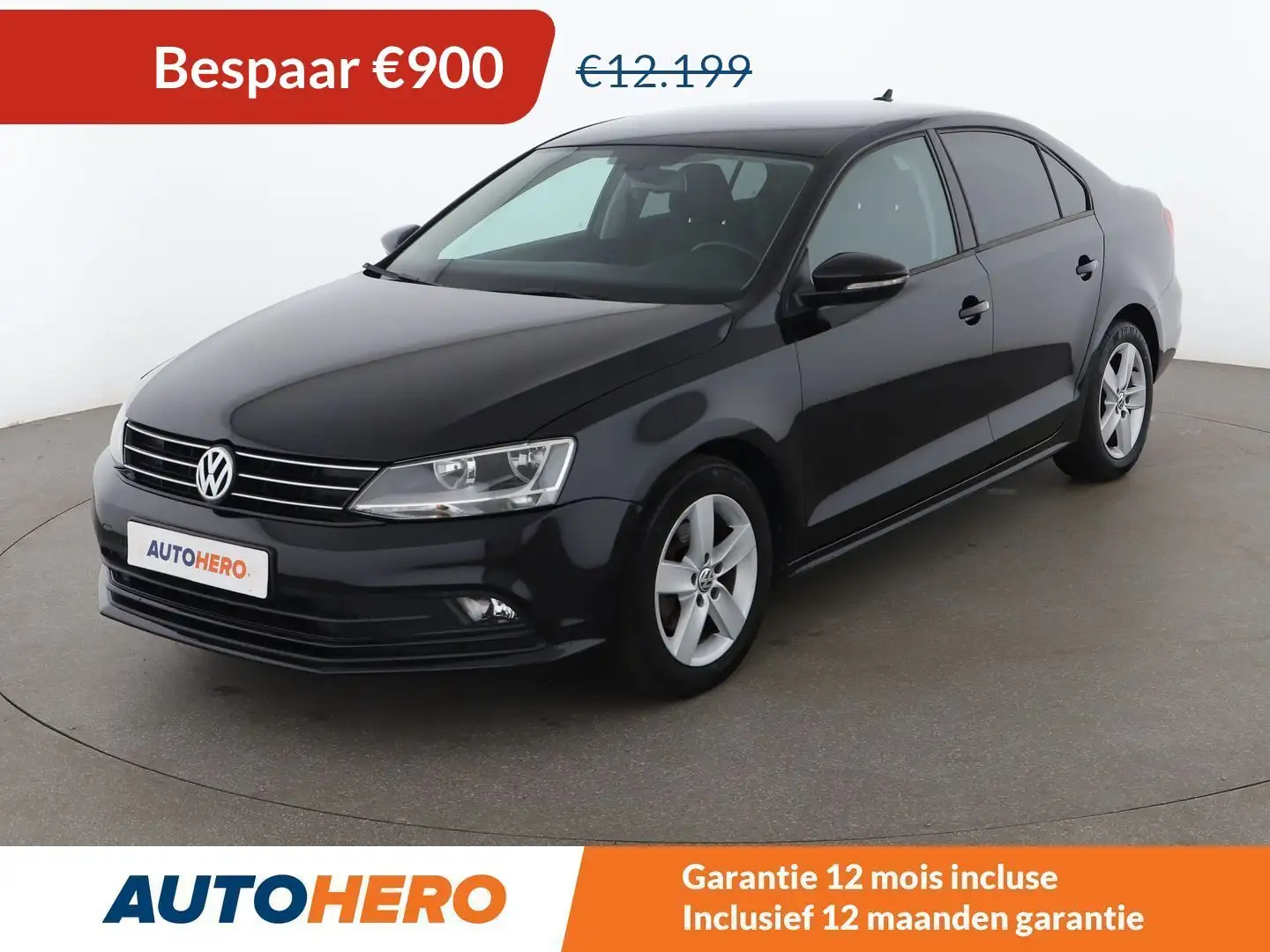 Volkswagen Jetta 2.0 TDI BlueMotion Zwart - 1