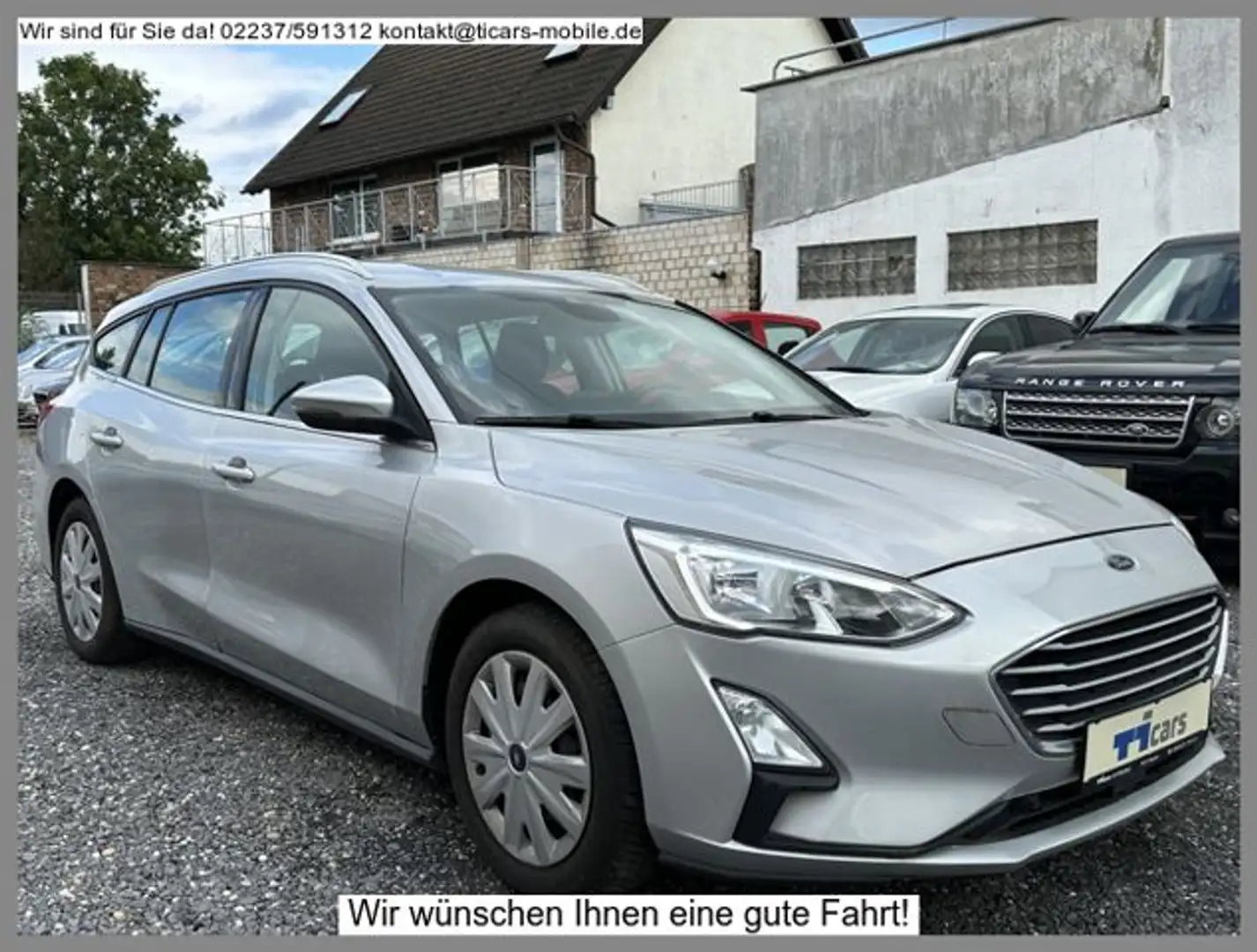Ford Focus *1.Hand,Navi,PDC,Garantie,Klima,BT* Silber - 2