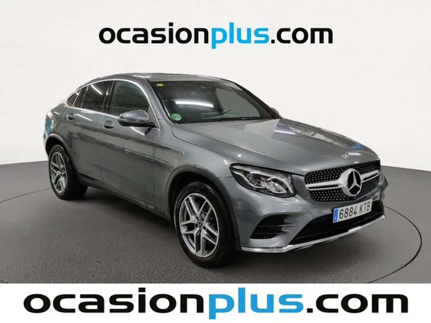 Mercedes-Benz GLC 220 Coupé 220d 4Matic Aut. Gris - 2
