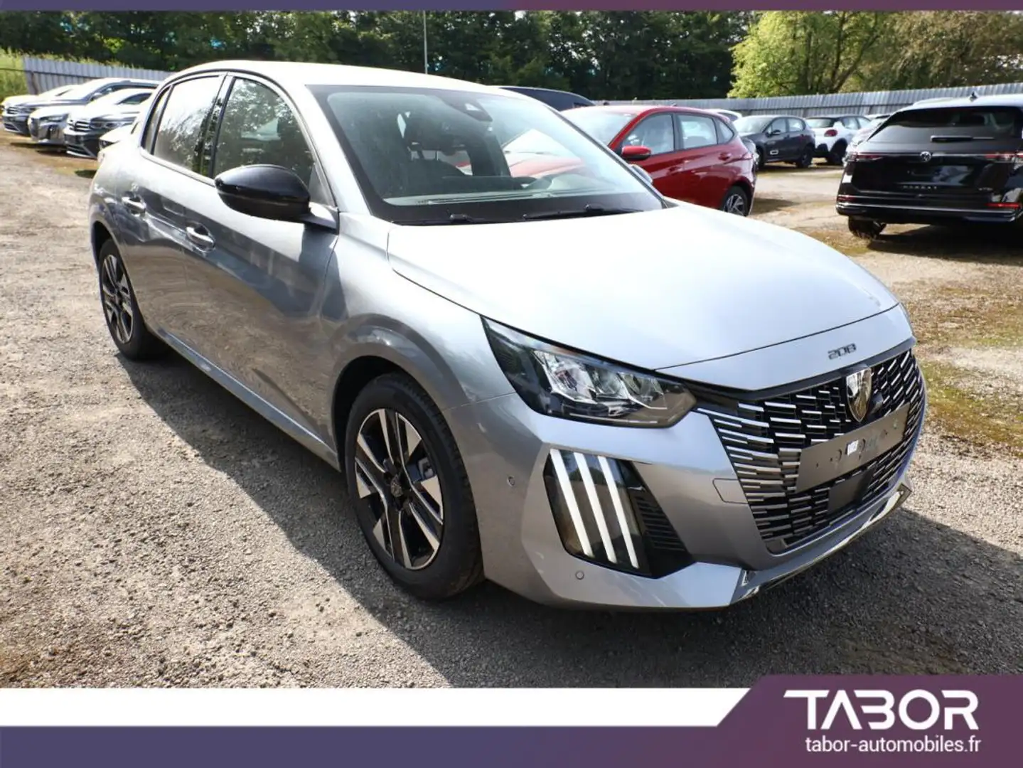 Peugeot 208 100 Allure LED 2xPDC CarPlay Reg BT Gris - 2