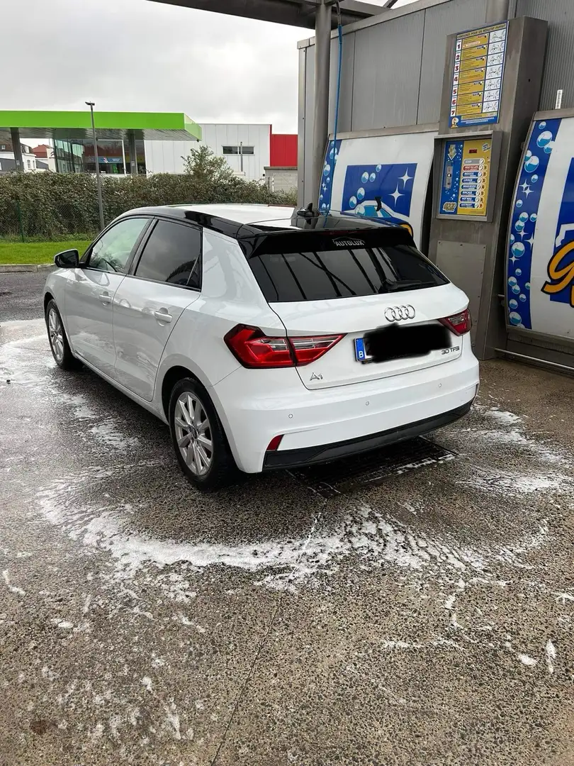 Audi A1 Sportback 30 TFSI 116 ch Blanc - 2