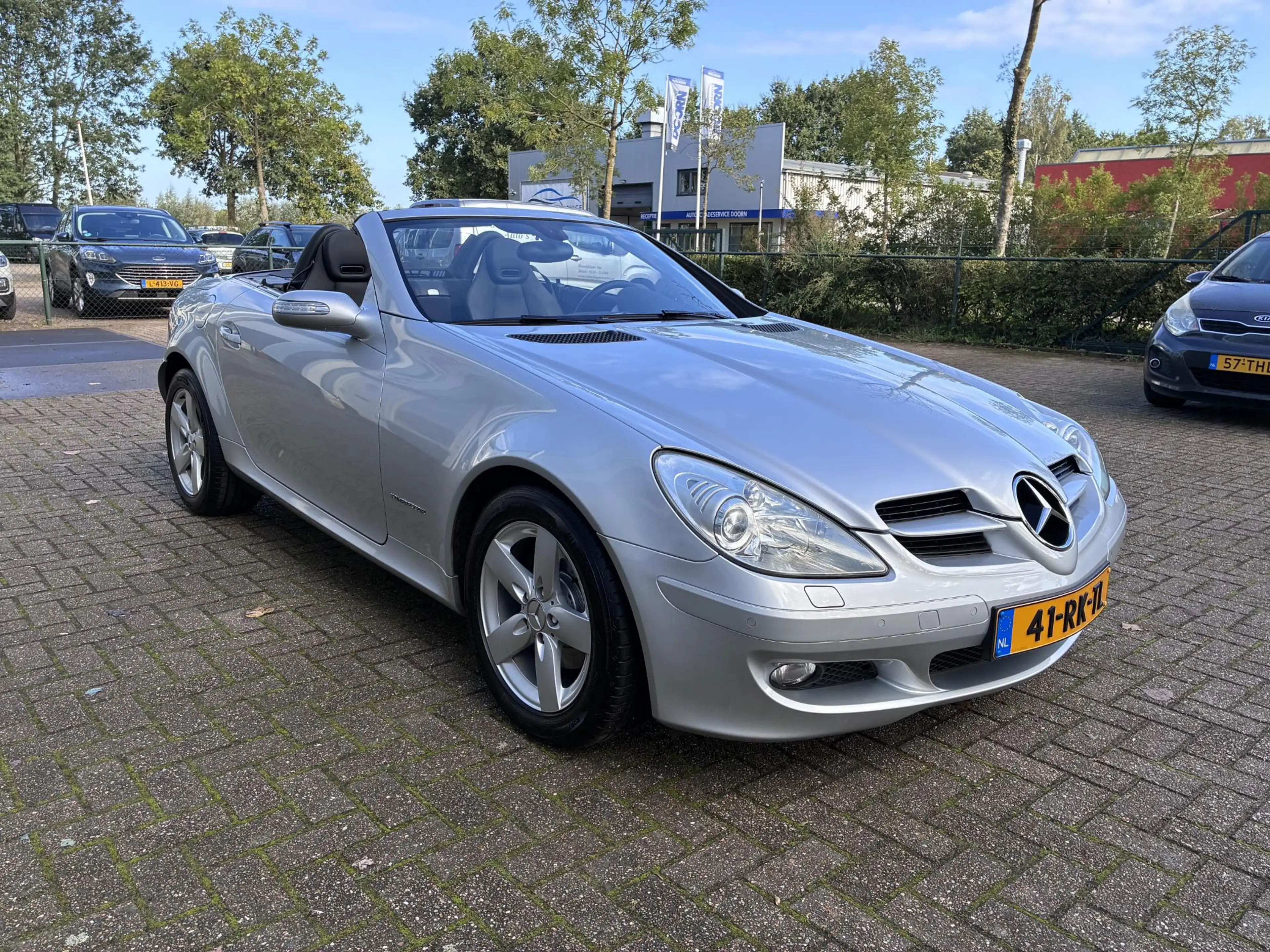 Mercedes-Benz SLK 200 K. NL-auto Xenon Navi Leer — photo 5