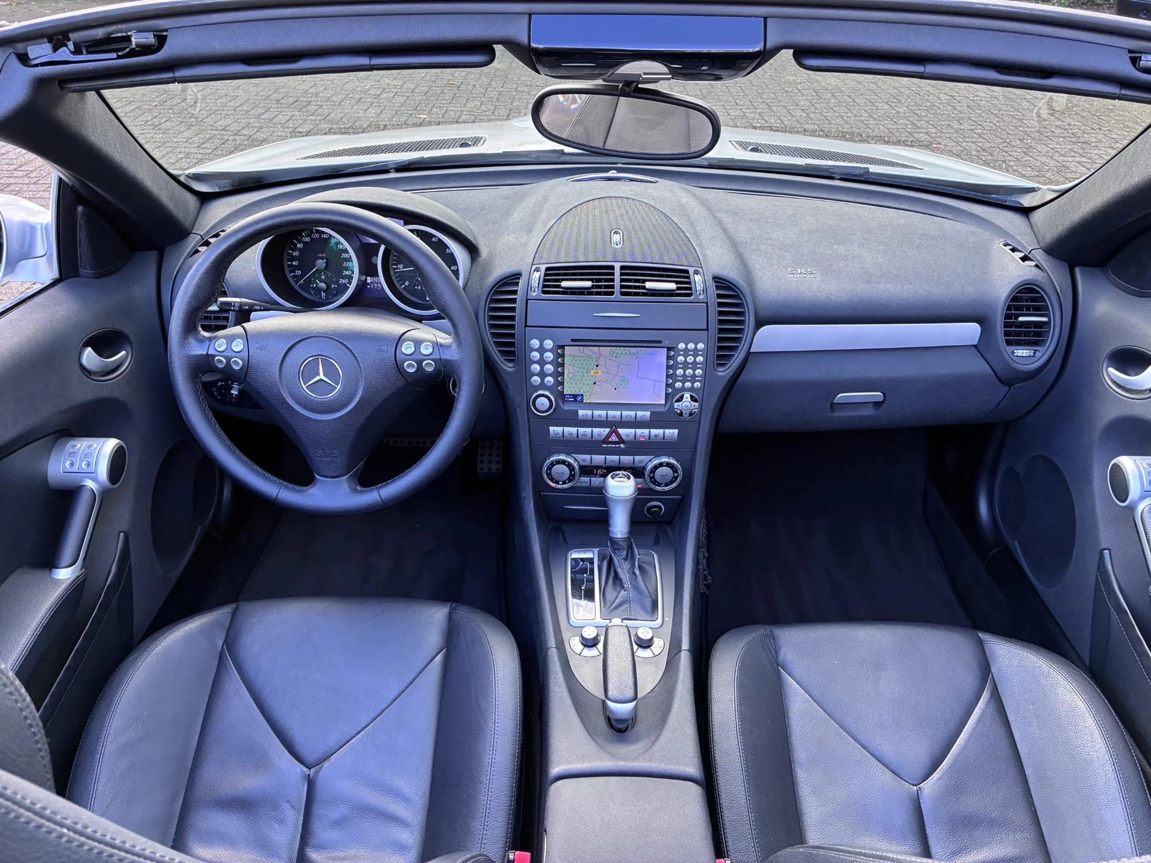 Mercedes-Benz SLK 200 K. NL-auto Xenon Navi Leer — photo 11