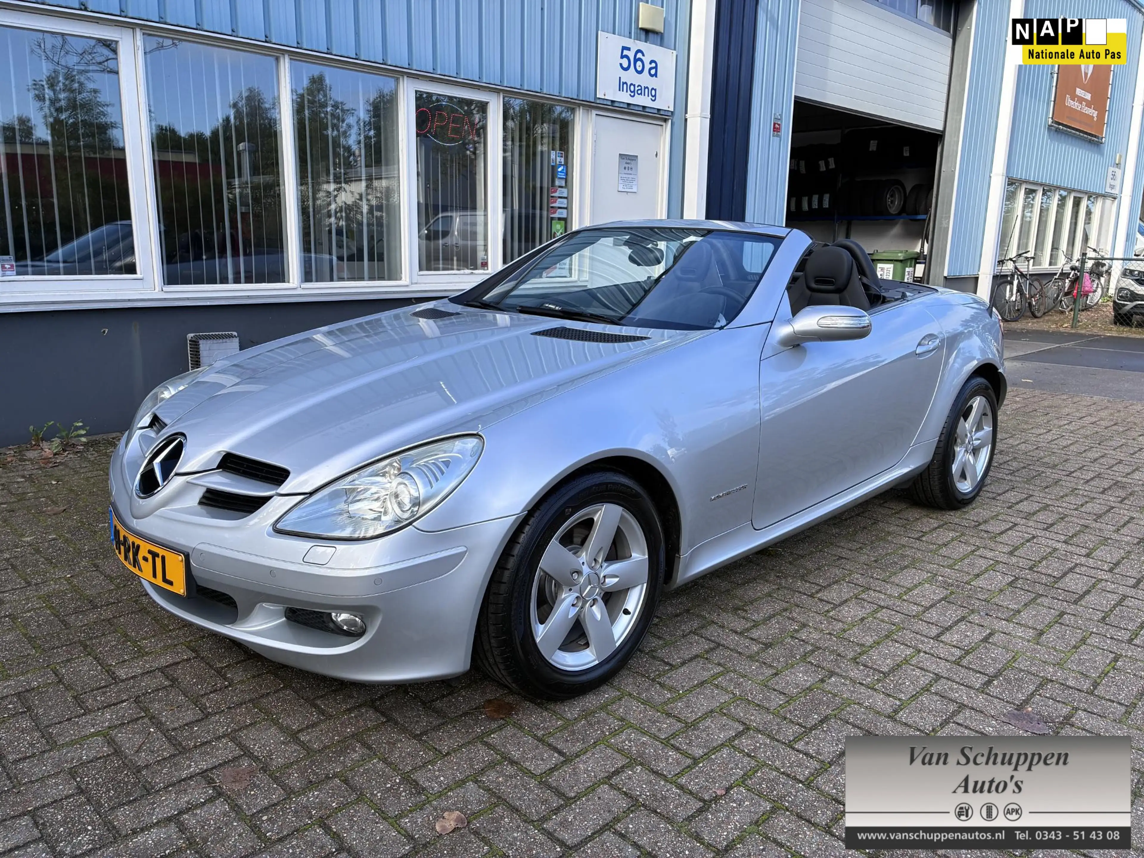 Mercedes-Benz SLK 200 K. NL-auto Xenon Navi Leer