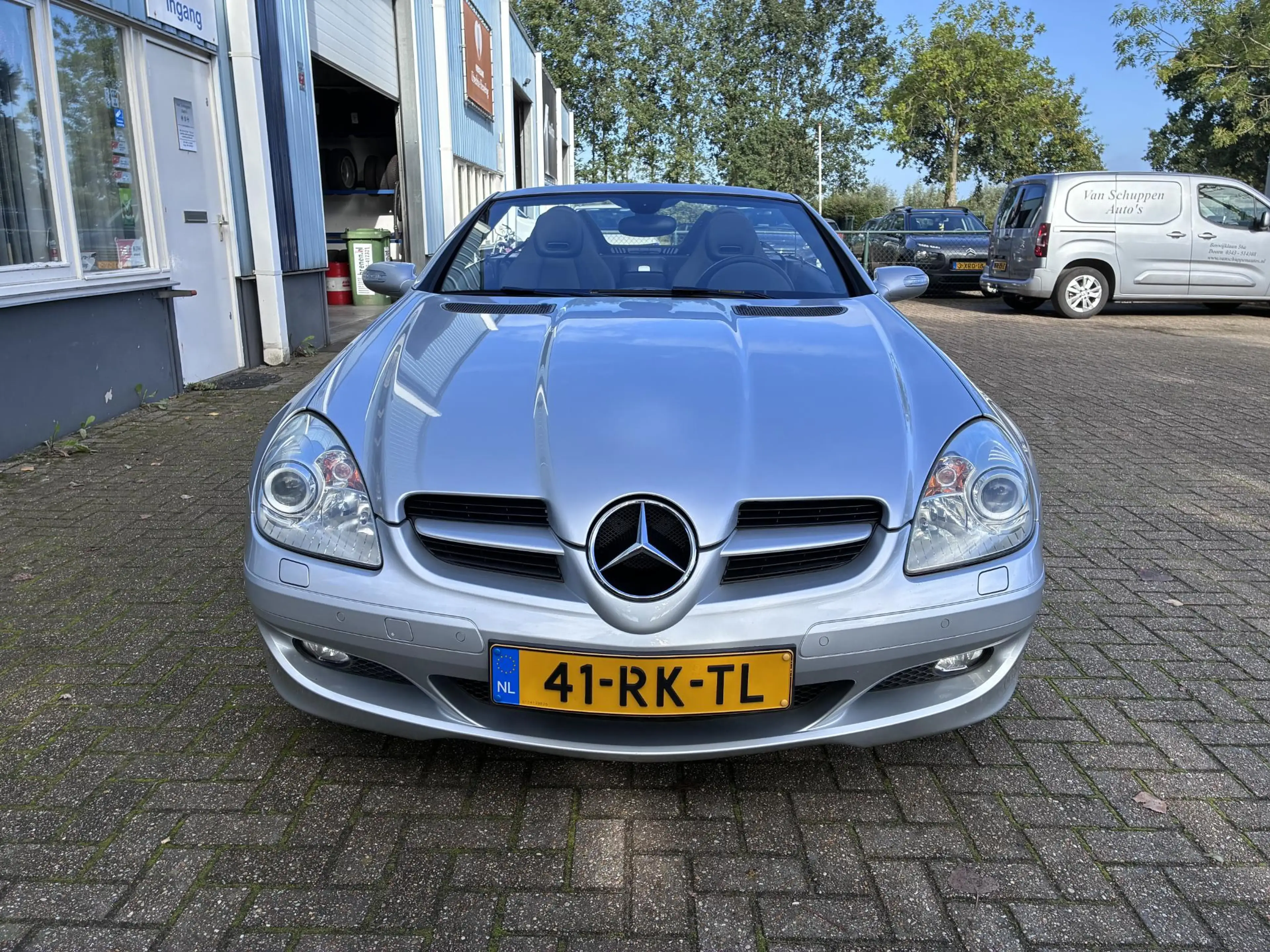 Mercedes-Benz SLK 200 K. NL-auto Xenon Navi Leer — photo 2
