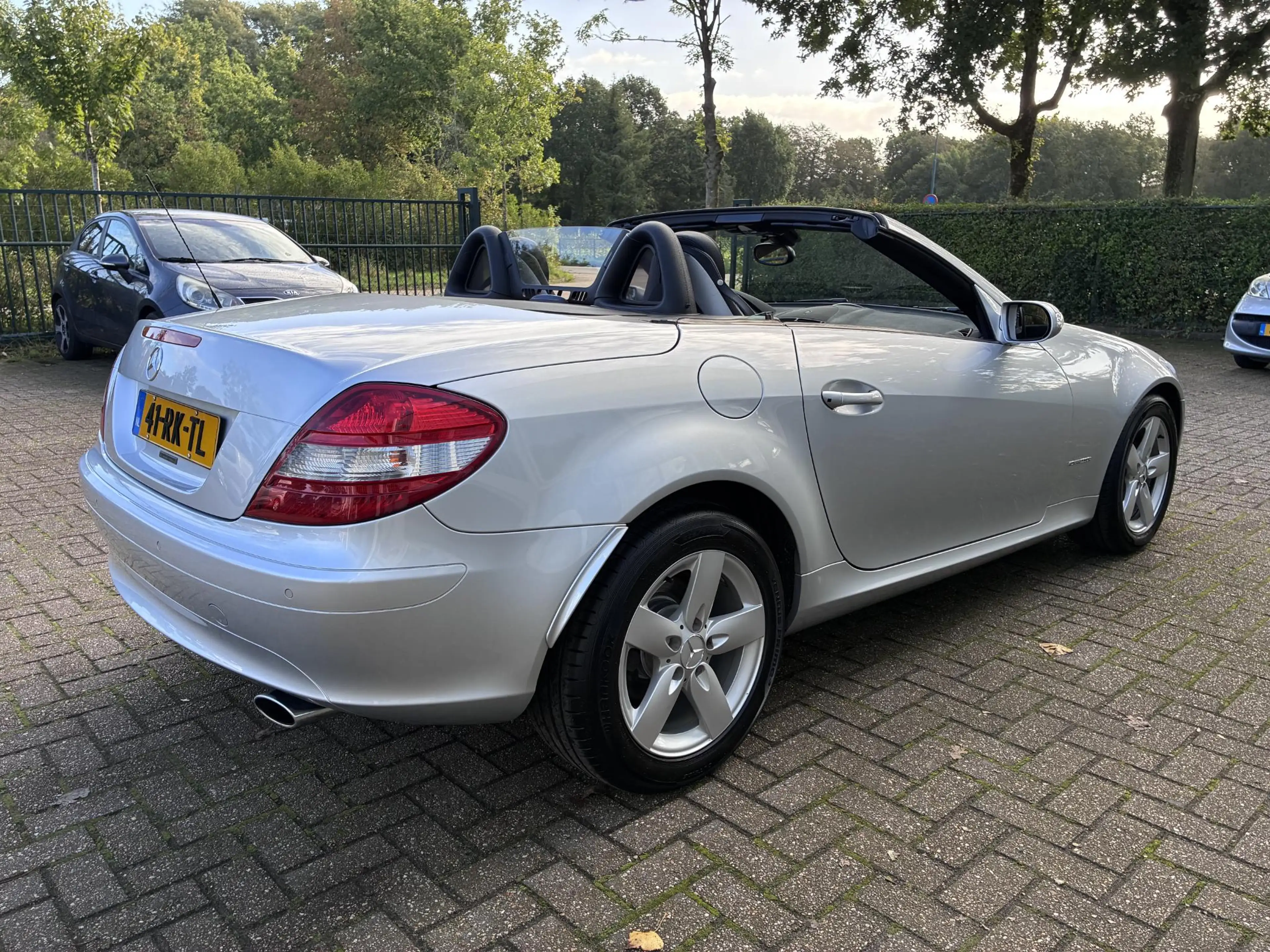 Mercedes-Benz SLK 200 K. NL-auto Xenon Navi Leer — photo 8