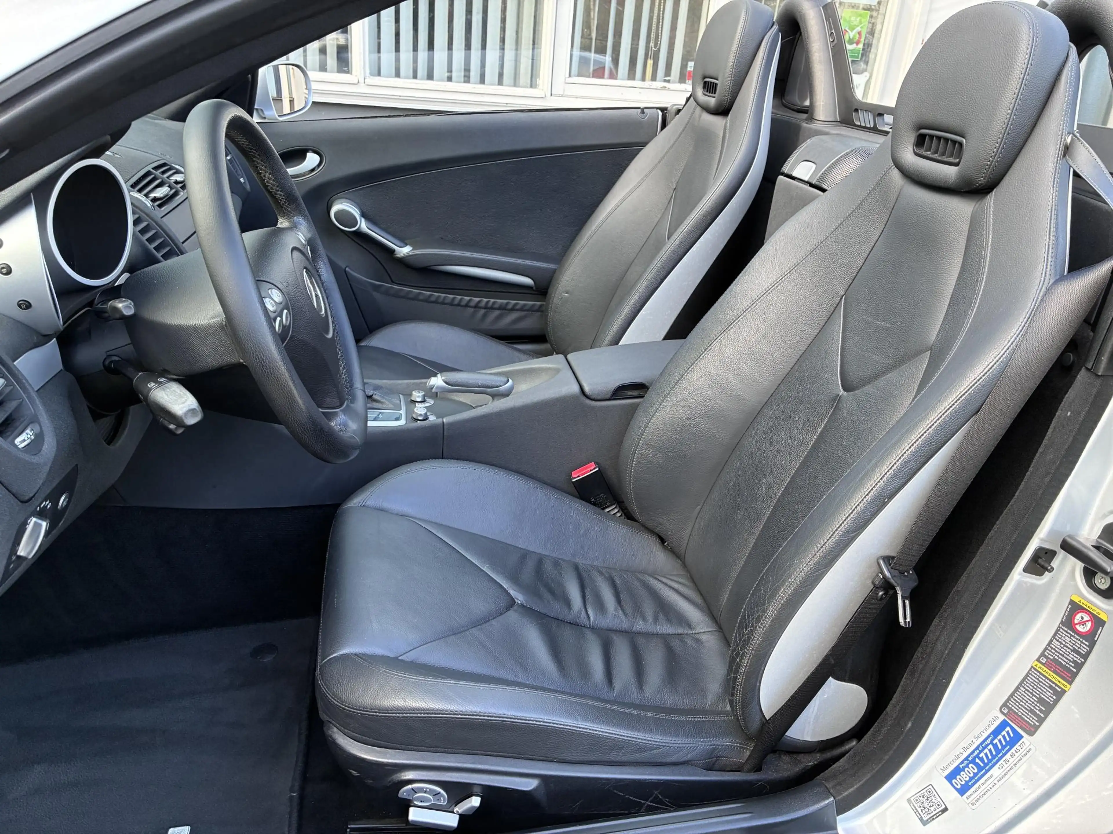 Mercedes-Benz SLK 200 K. NL-auto Xenon Navi Leer — photo 13