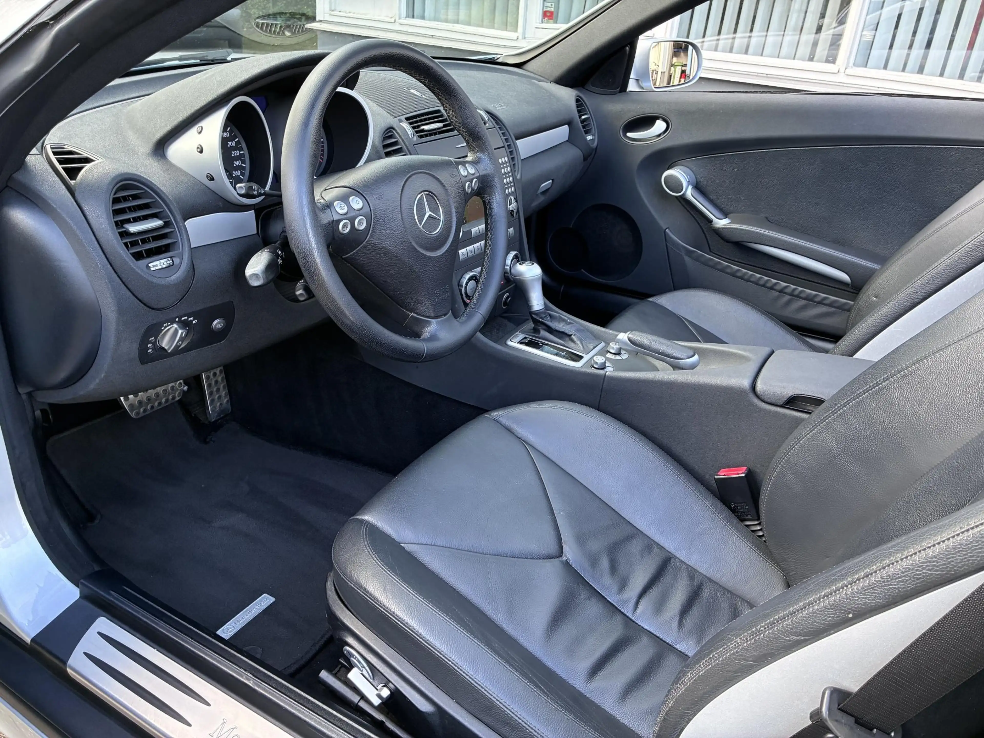Mercedes-Benz SLK 200 K. NL-auto Xenon Navi Leer — photo 12