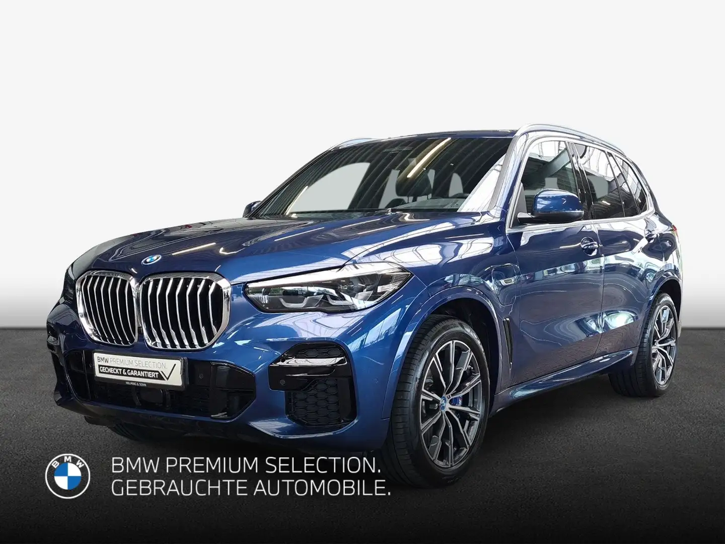 BMW X5 xDrive45e M-Sport Head-Up HiFi DAB LED Pano AHK uv Blau - 1