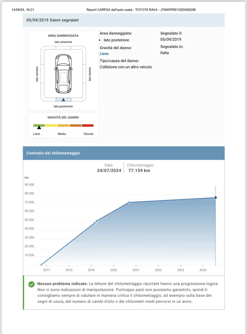 Toyota RAV 4 Rav4 2.0 d-4d Lounge 2wd mt my17 Marrone - 2