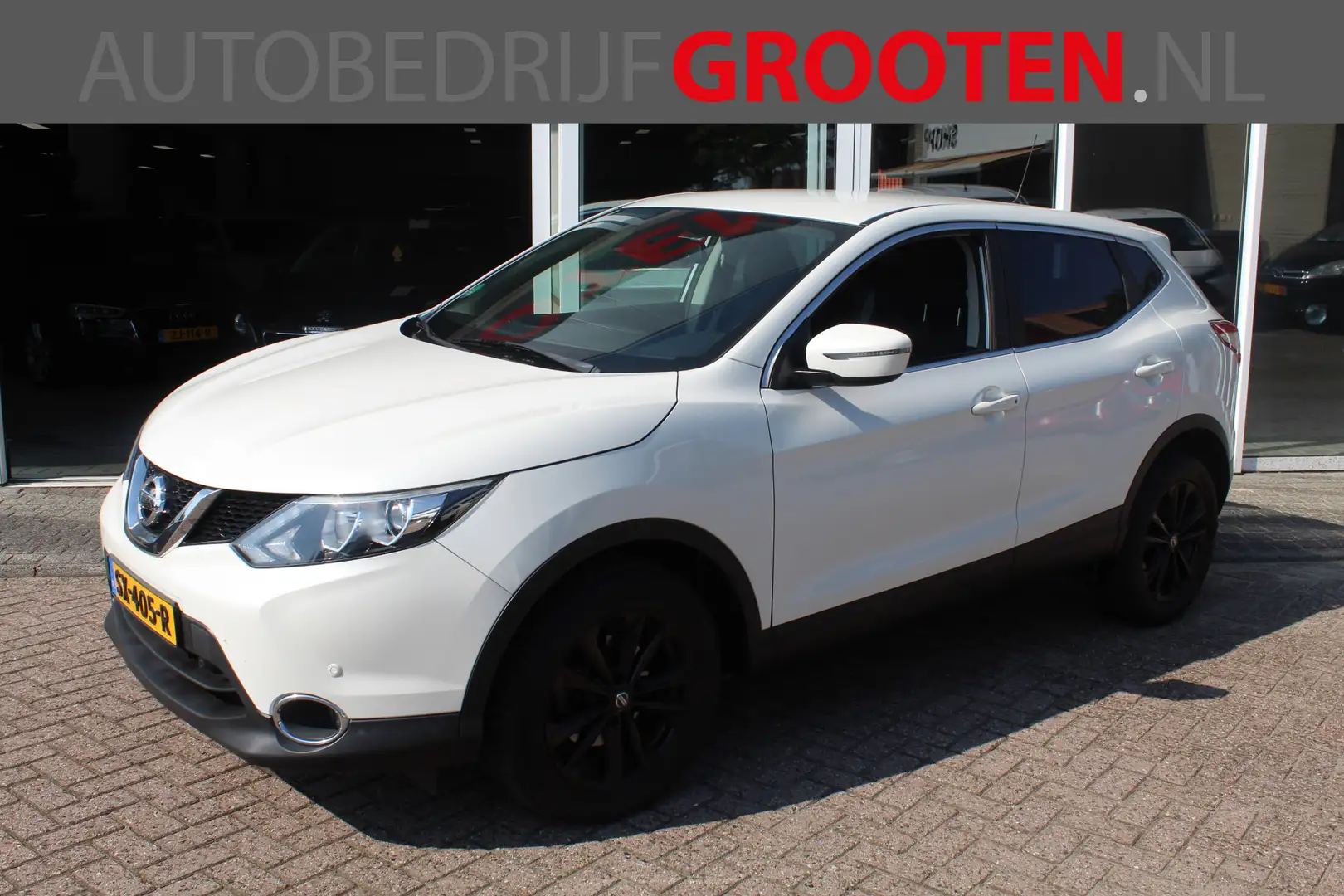 Nissan Qashqai 1.2 N-Connecta//NAVI//CAMERA//TREKHAAK!! Bianco - 1