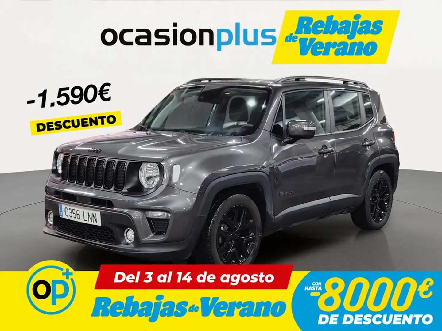 Jeep Renegade 1.0 Night Eagle II 4x2 Gris - 1