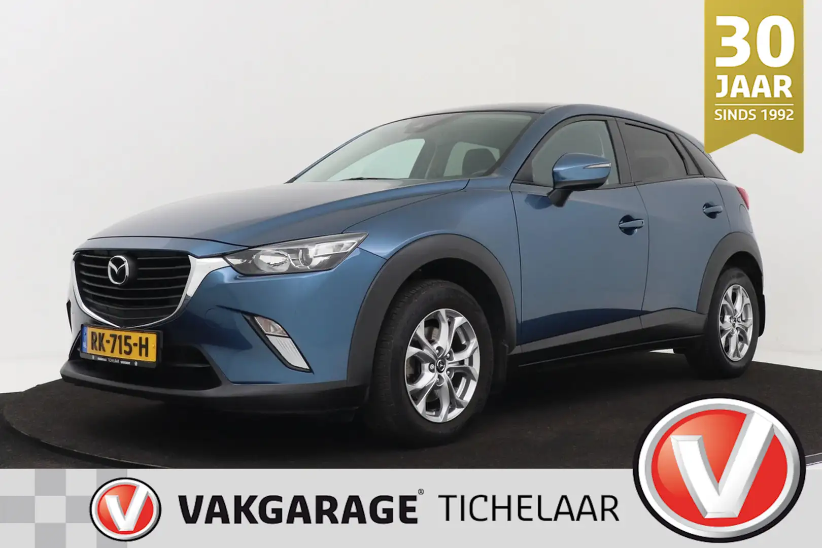 Mazda CX-3 2.0 SkyActiv-G 120 Dynamic | Trekhaak | Climate Co Blauw - 1