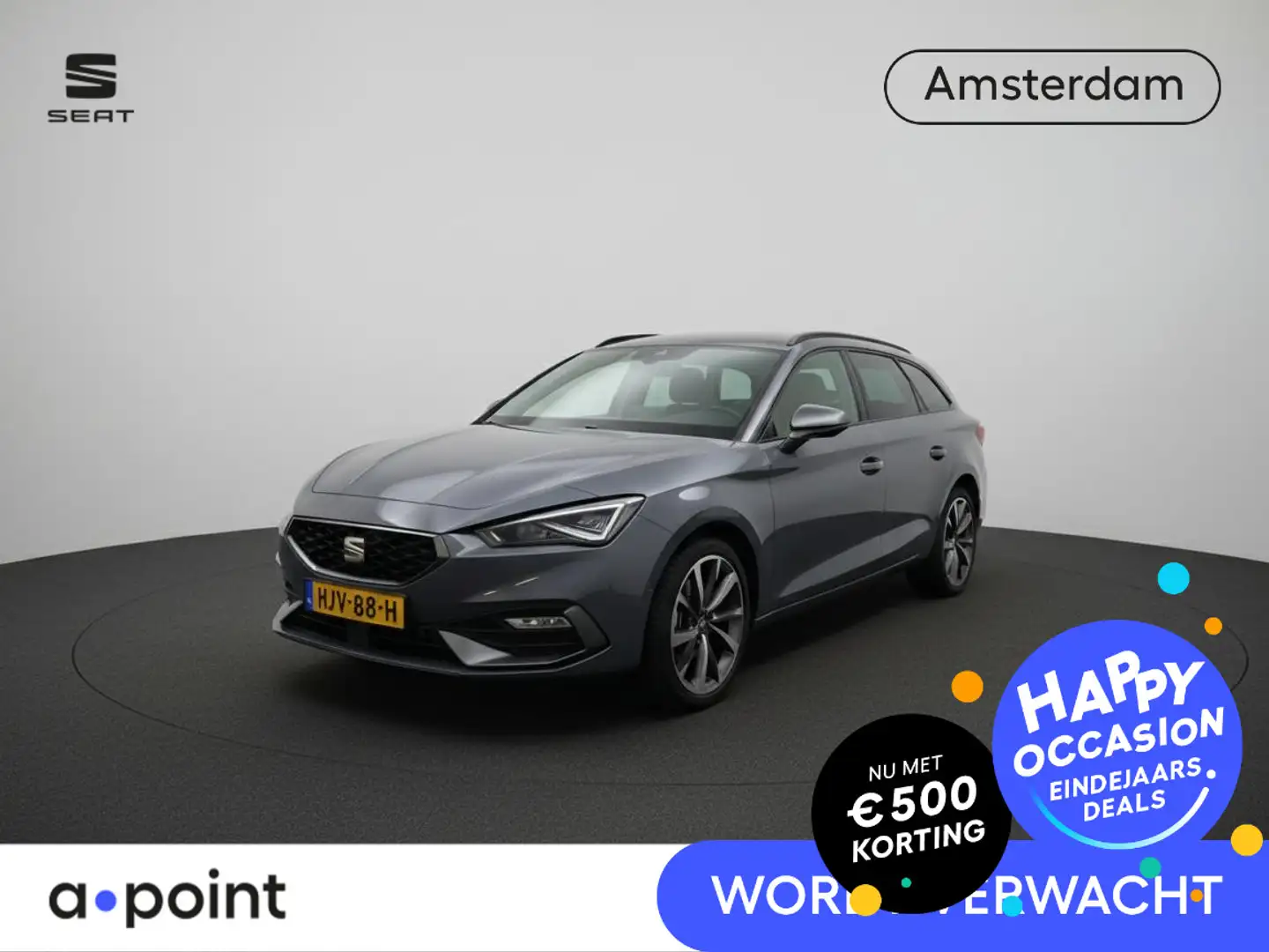 SEAT Leon e-Hybrid Sportstourer 1.5 TSI FR PHEV First Edition 204 pk Gris - 1