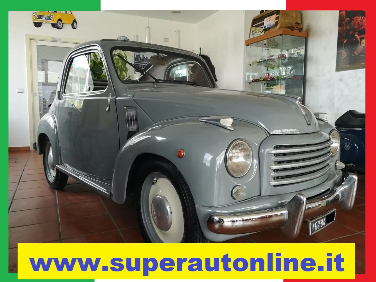 Oldtimer Fiat 500C  TOPOLINO 500C CONVERTIBILE Grau - 1