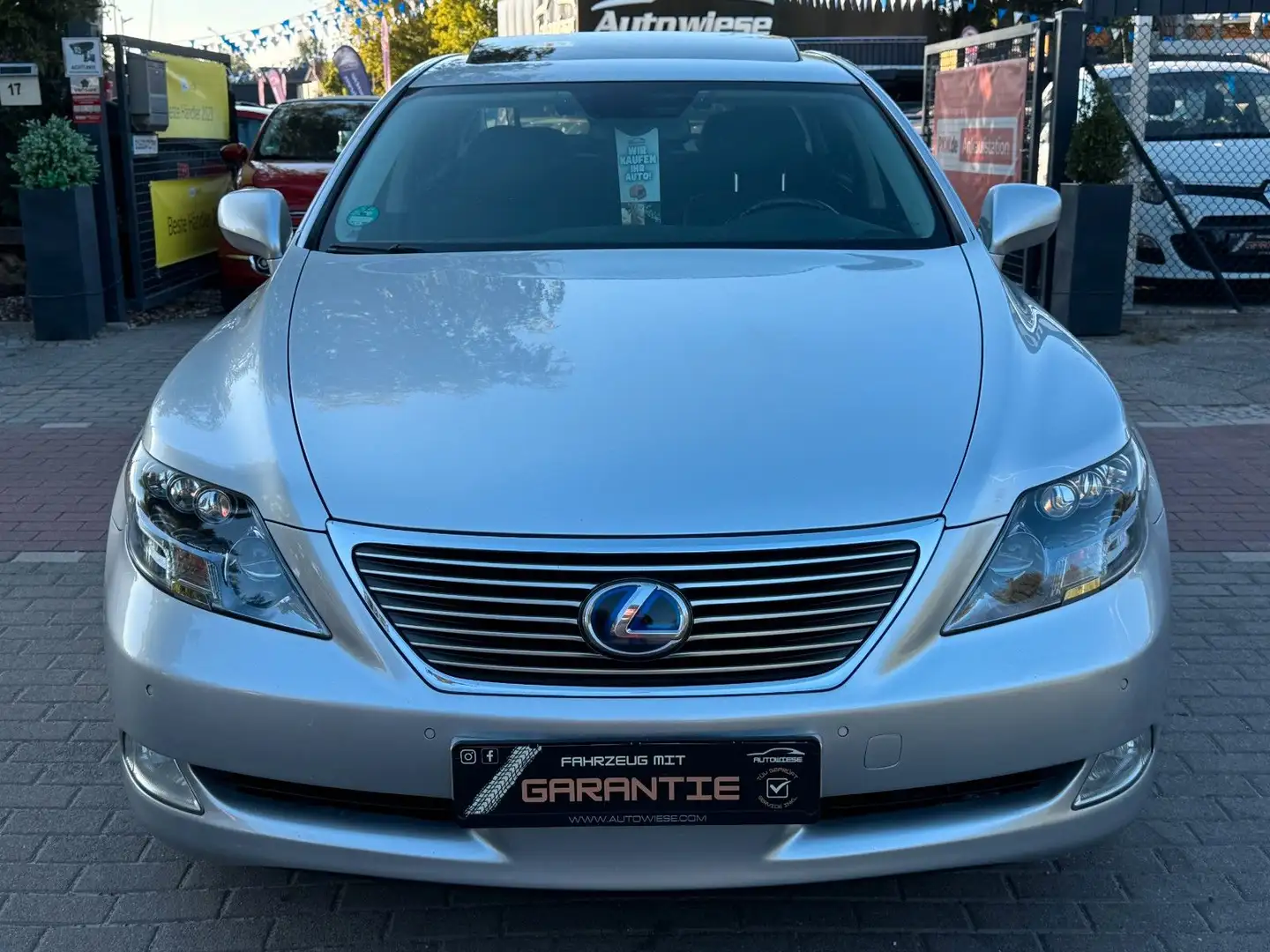 Lexus LS 600 h L*President*Aut.*Leder*Alcantara*TV*Voll Silber - 2