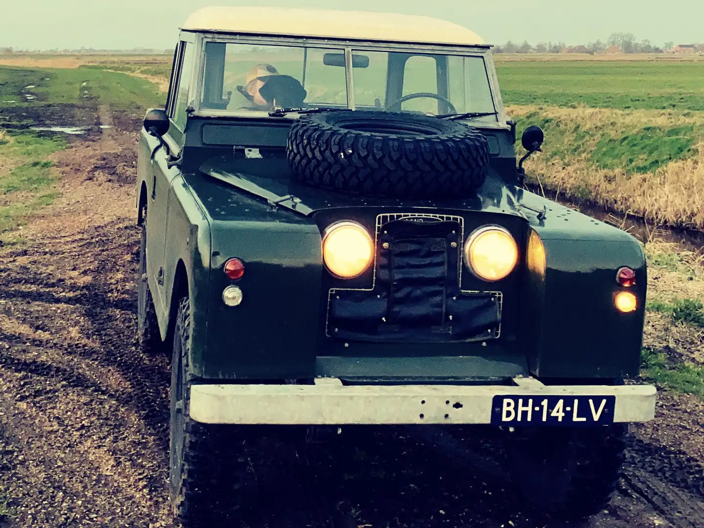 Land Rover Series 2a Groen - 2