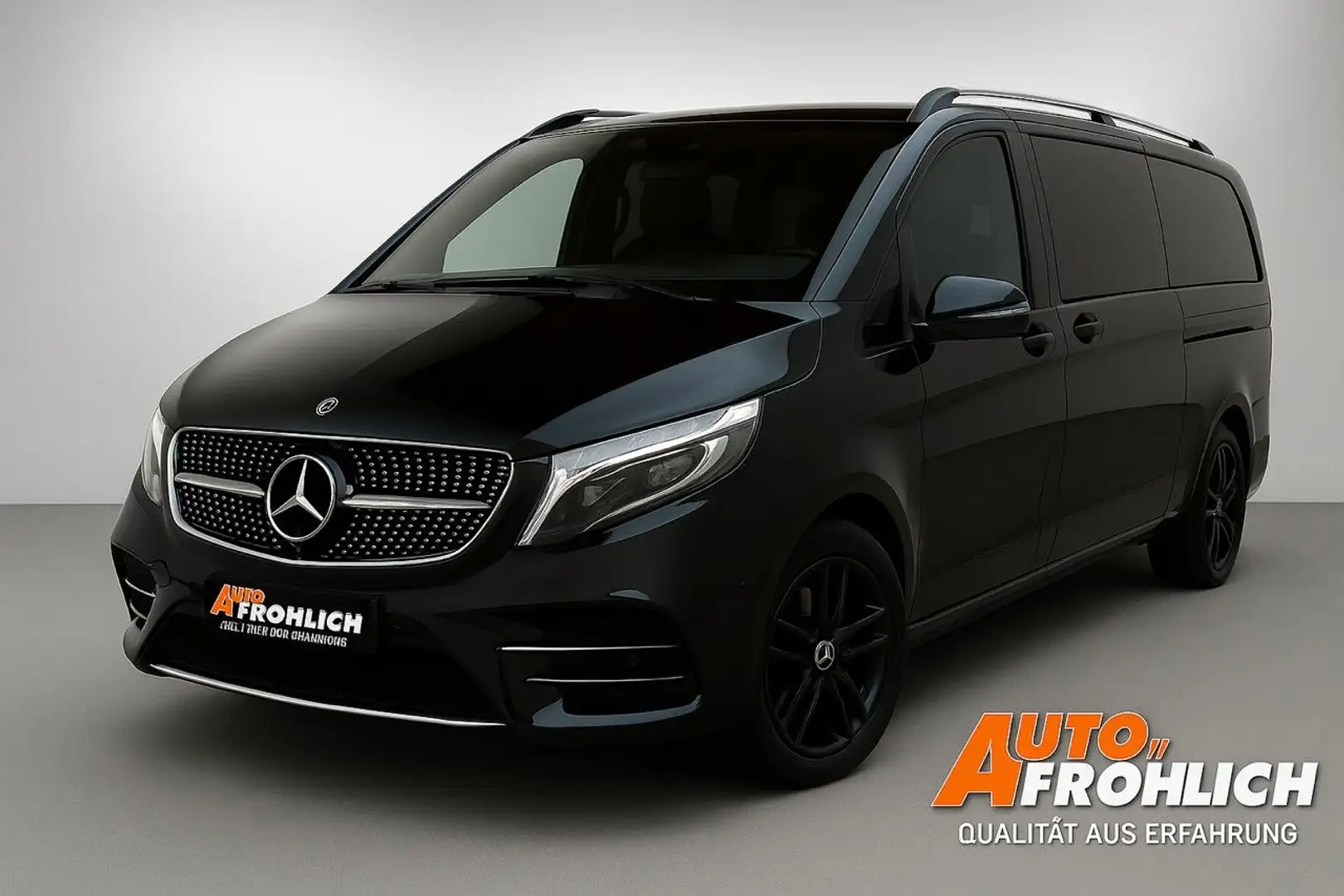 Mercedes-Benz V 300 V300d 4M AMG Line Edition Leder ILS Burmester Zwart - 1